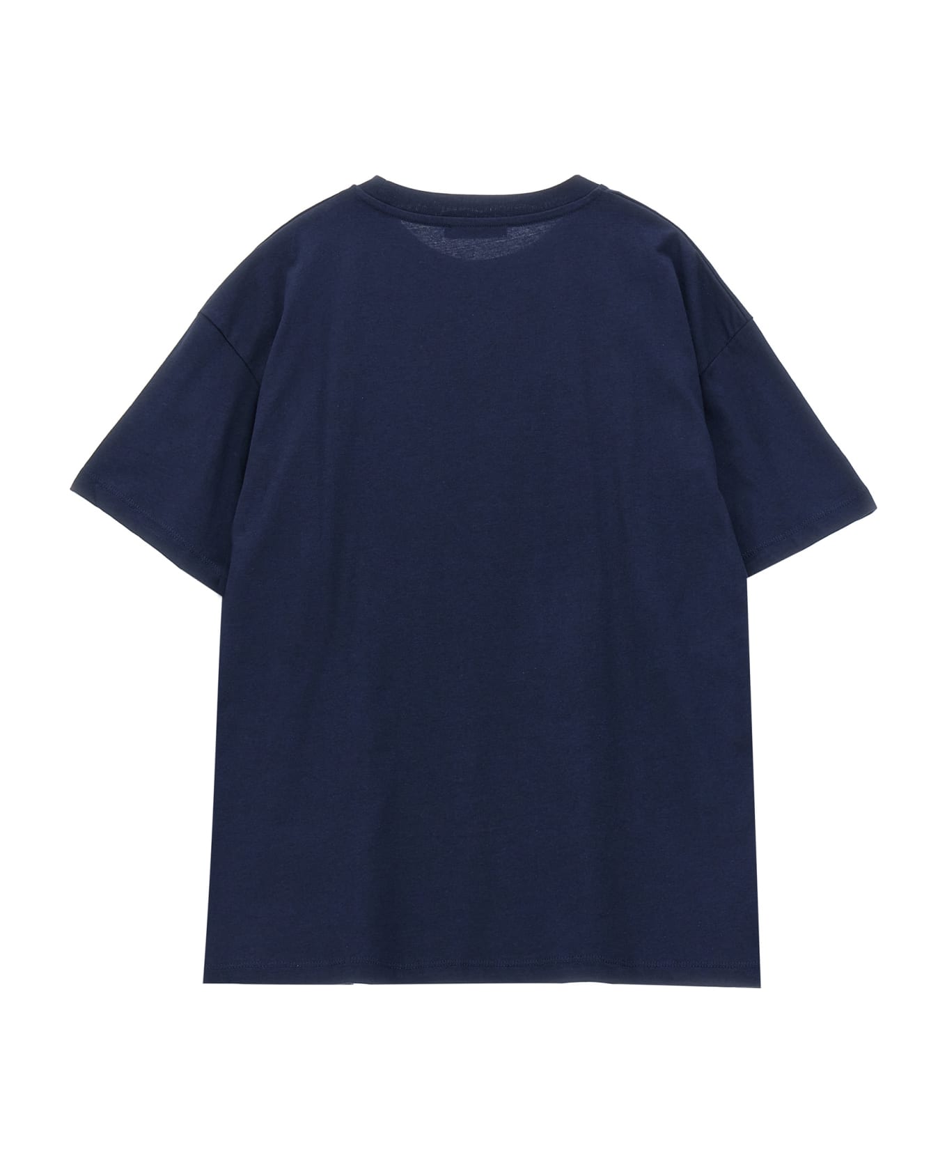 Balmain Logo T-shirt - air force blue