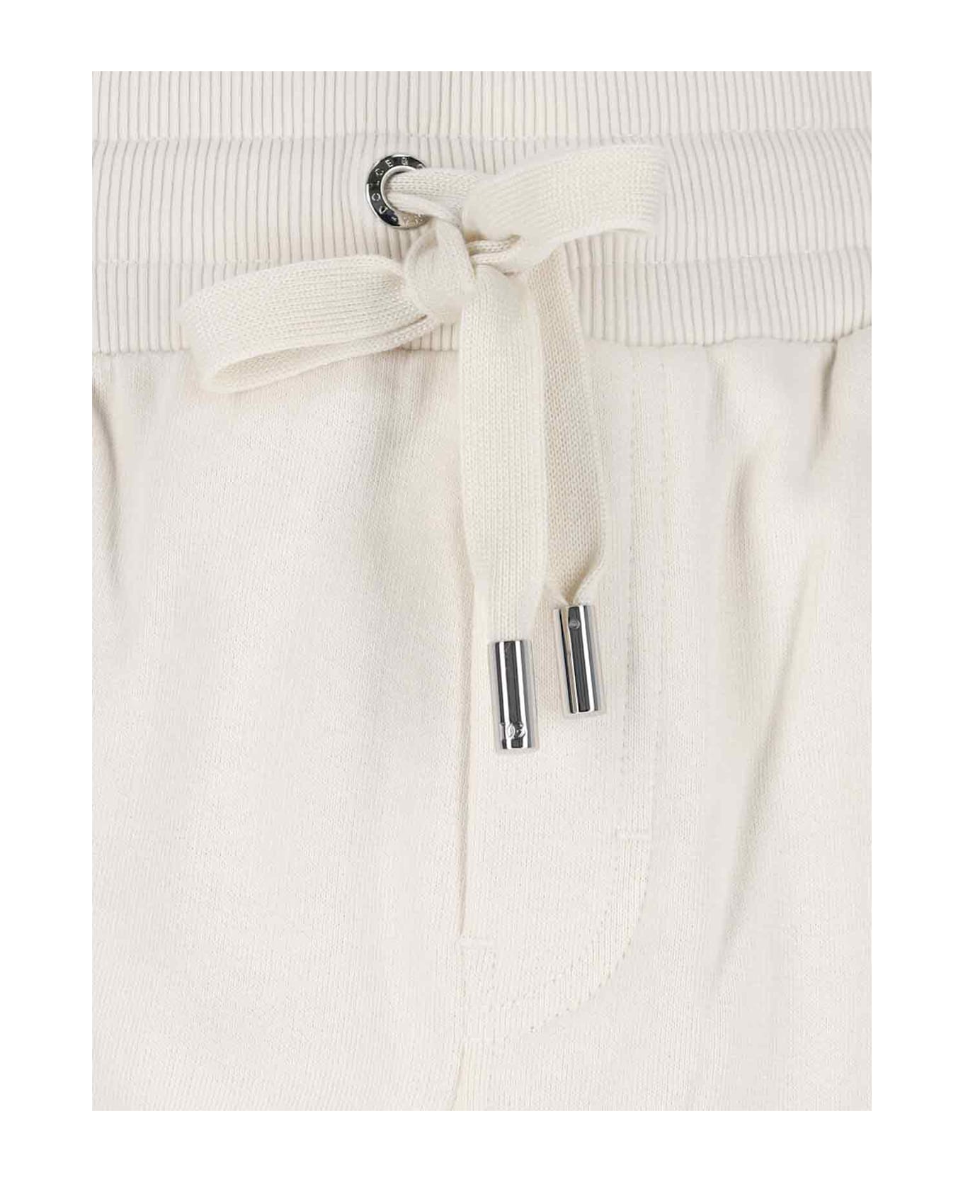 Dolce & Gabbana Logo Track Pants - Cream