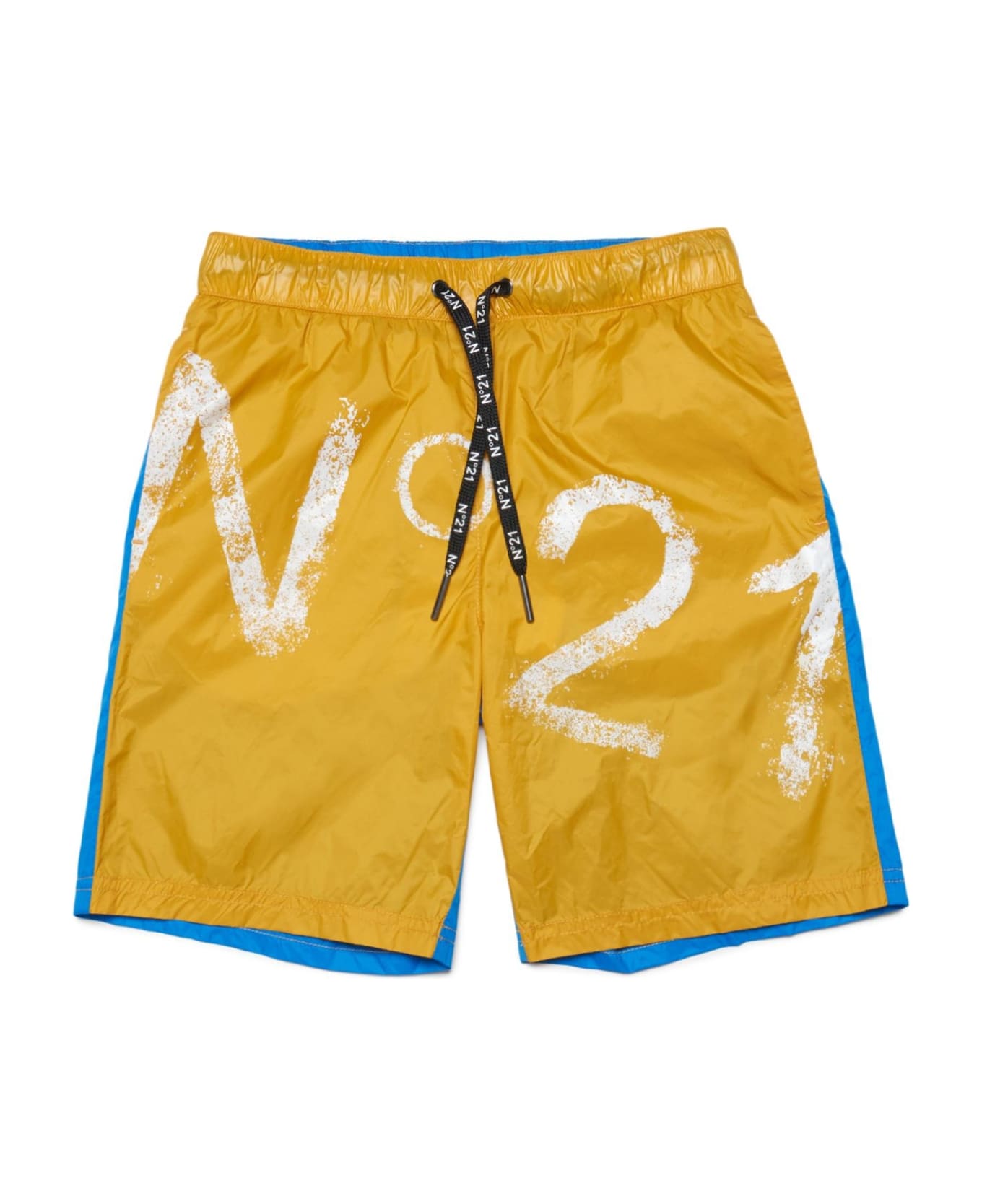 N.21 Swimsuit With Print - Yellow