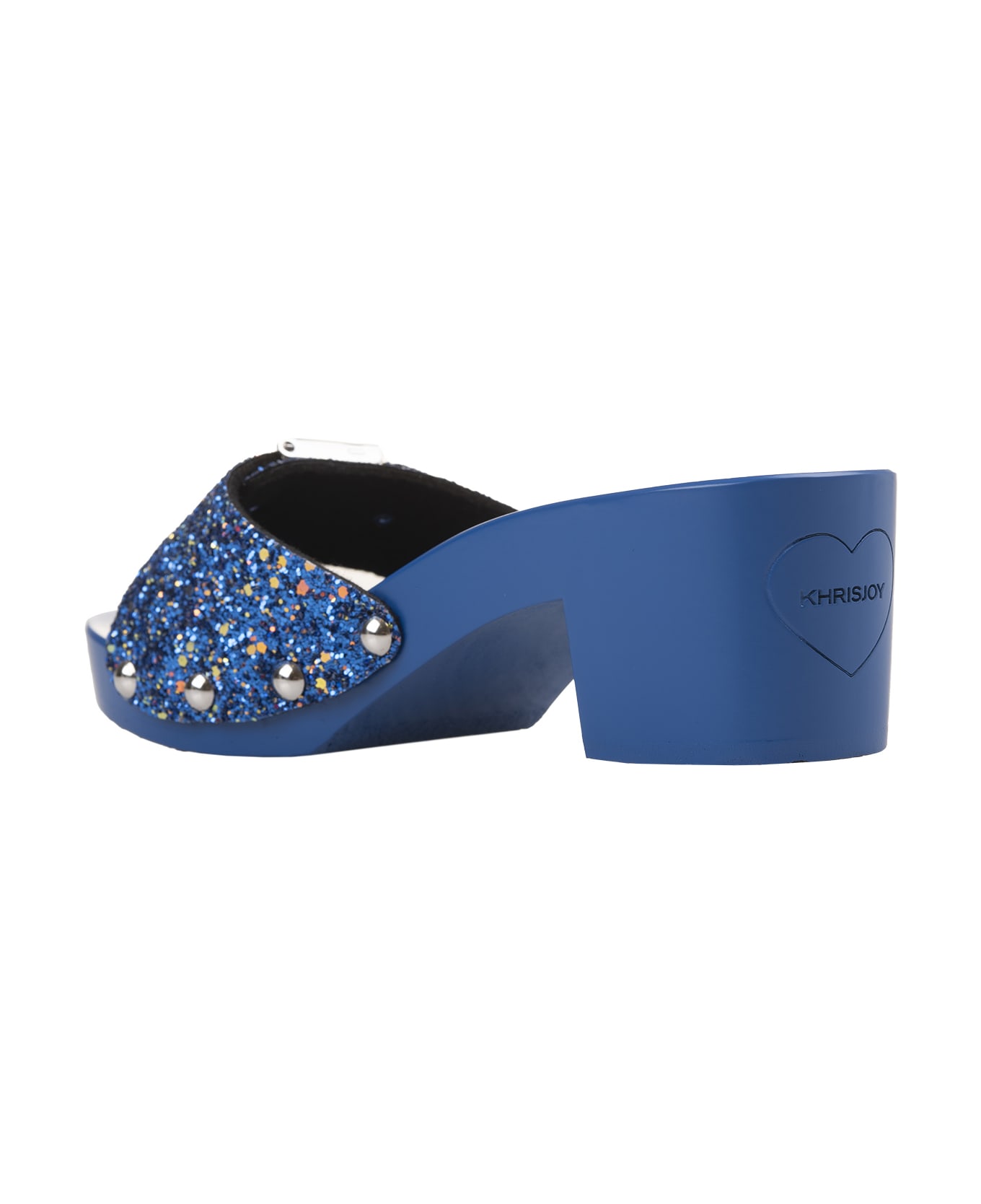Khrisjoy Pescura Ibiza Sandals In Blackberry Blue - Kj X Scholl - Blue