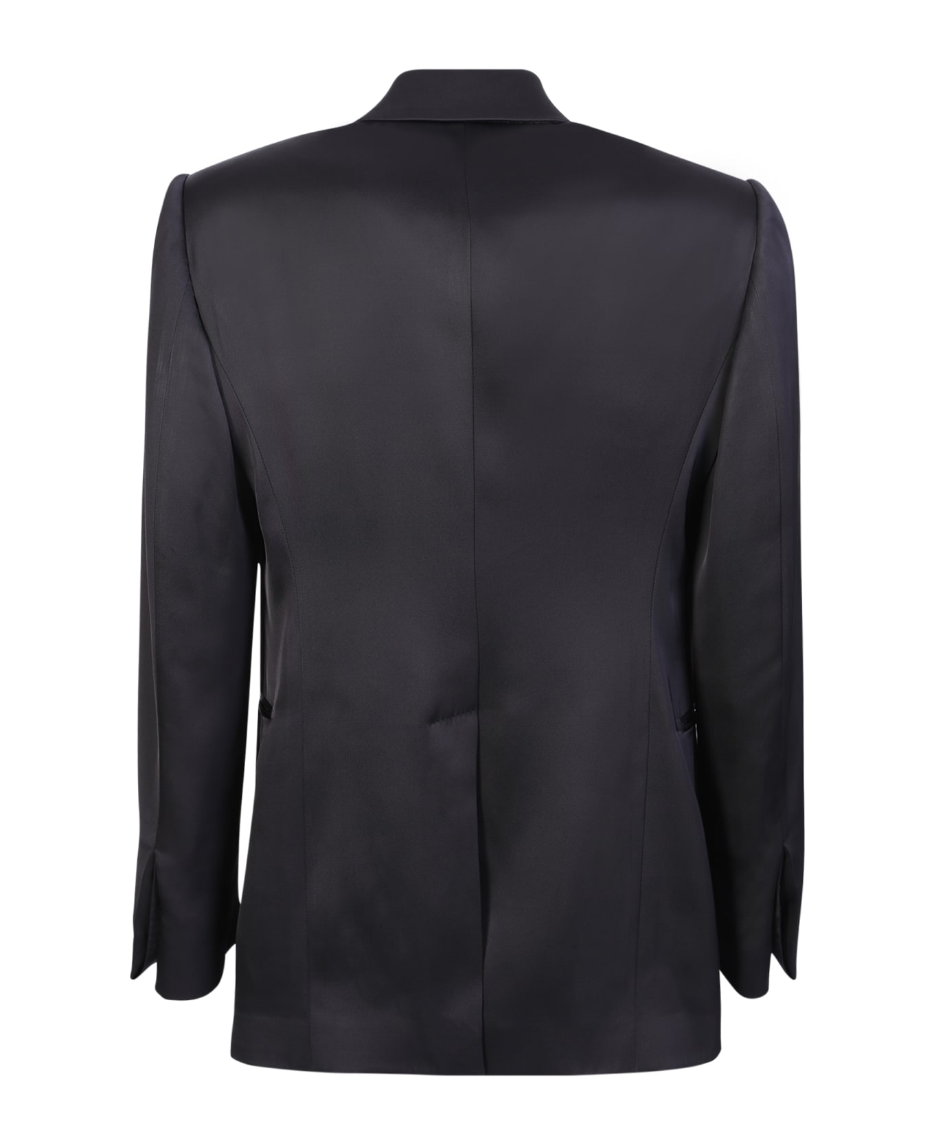 Alexander McQueen Wrapped Design Black Jacket - Black スーツ