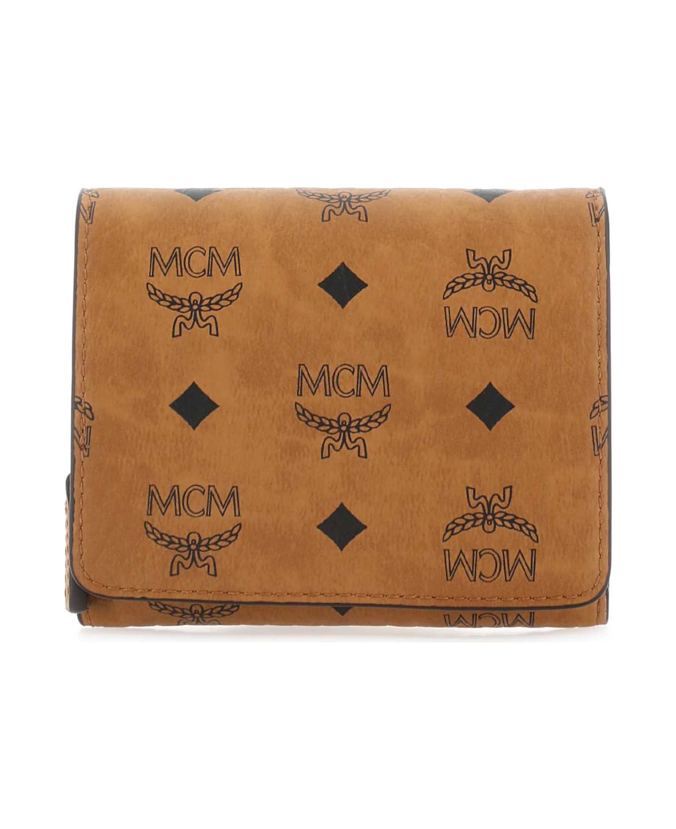 MCM Printed Canvas Wallet - CO