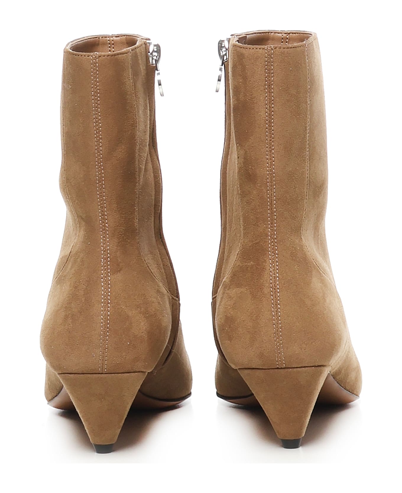 Stella McCartney Stella Spur Ankle Boots - Brown