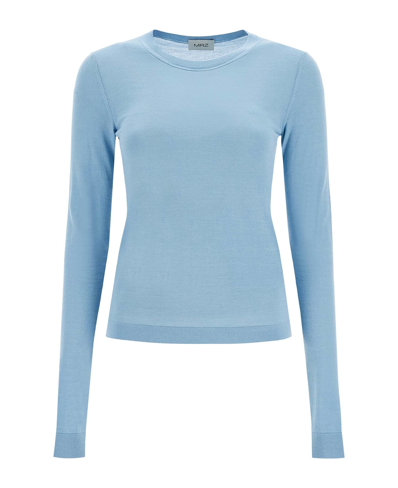 Mrz 'cashmere And Silk Blend Sweater - CELESTE POLVERE (Light blue)