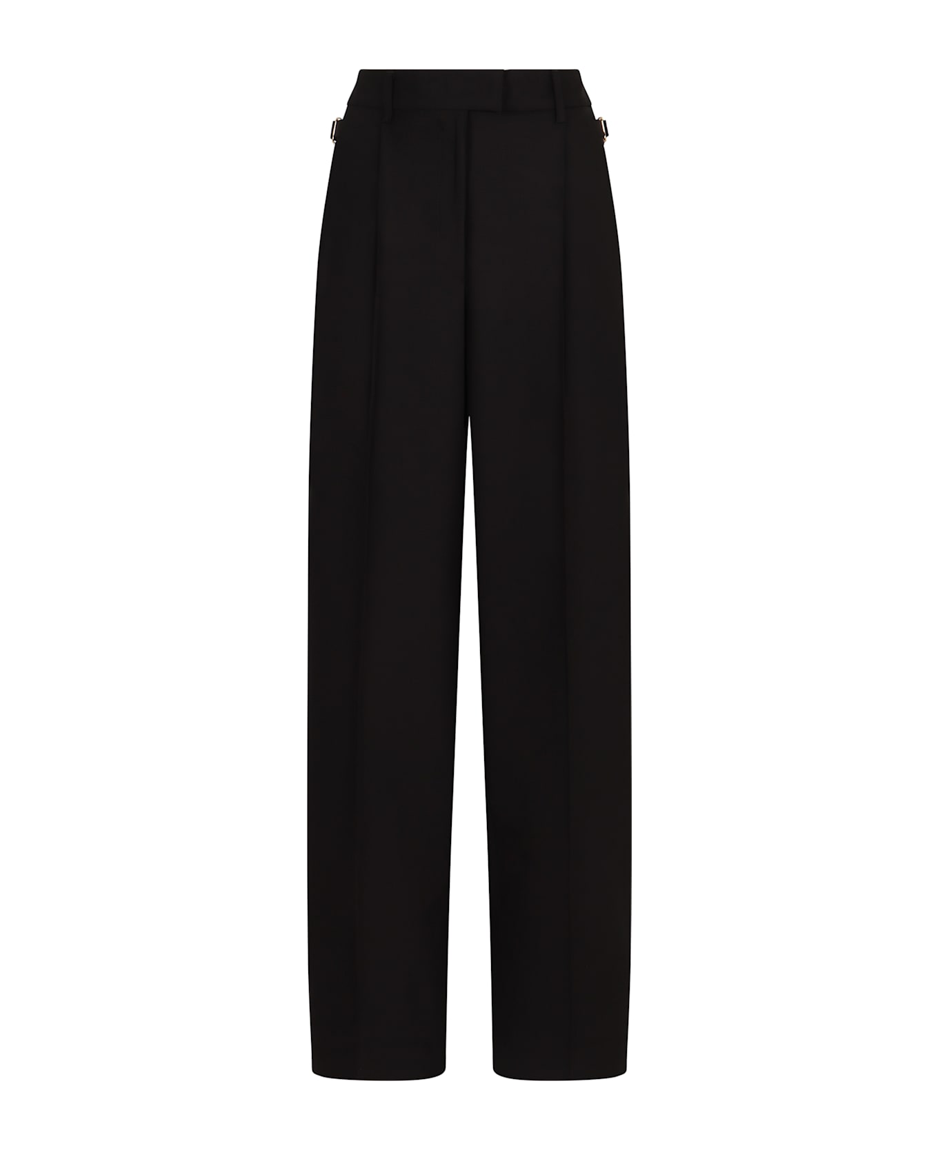 PT Torino Virgin Wool Trousers - black