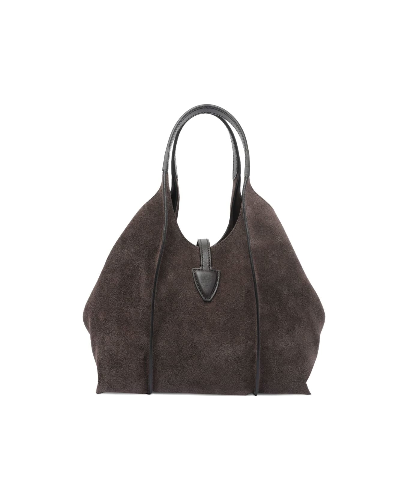 Tod
s Mini Leather Tote Bag - Marrone scuro