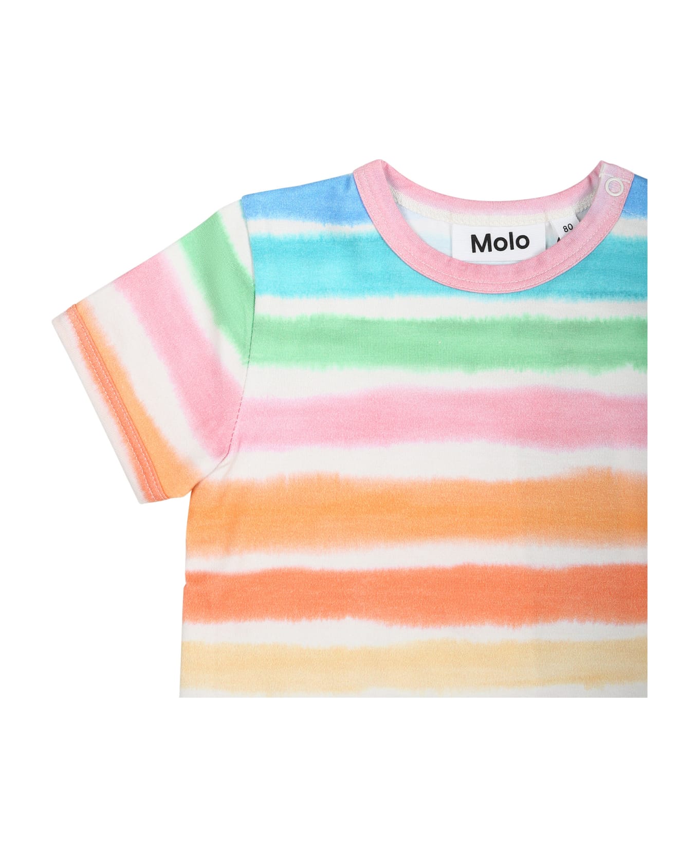 Molo Multicolor T-shirt For Baby Kids - Multicolor