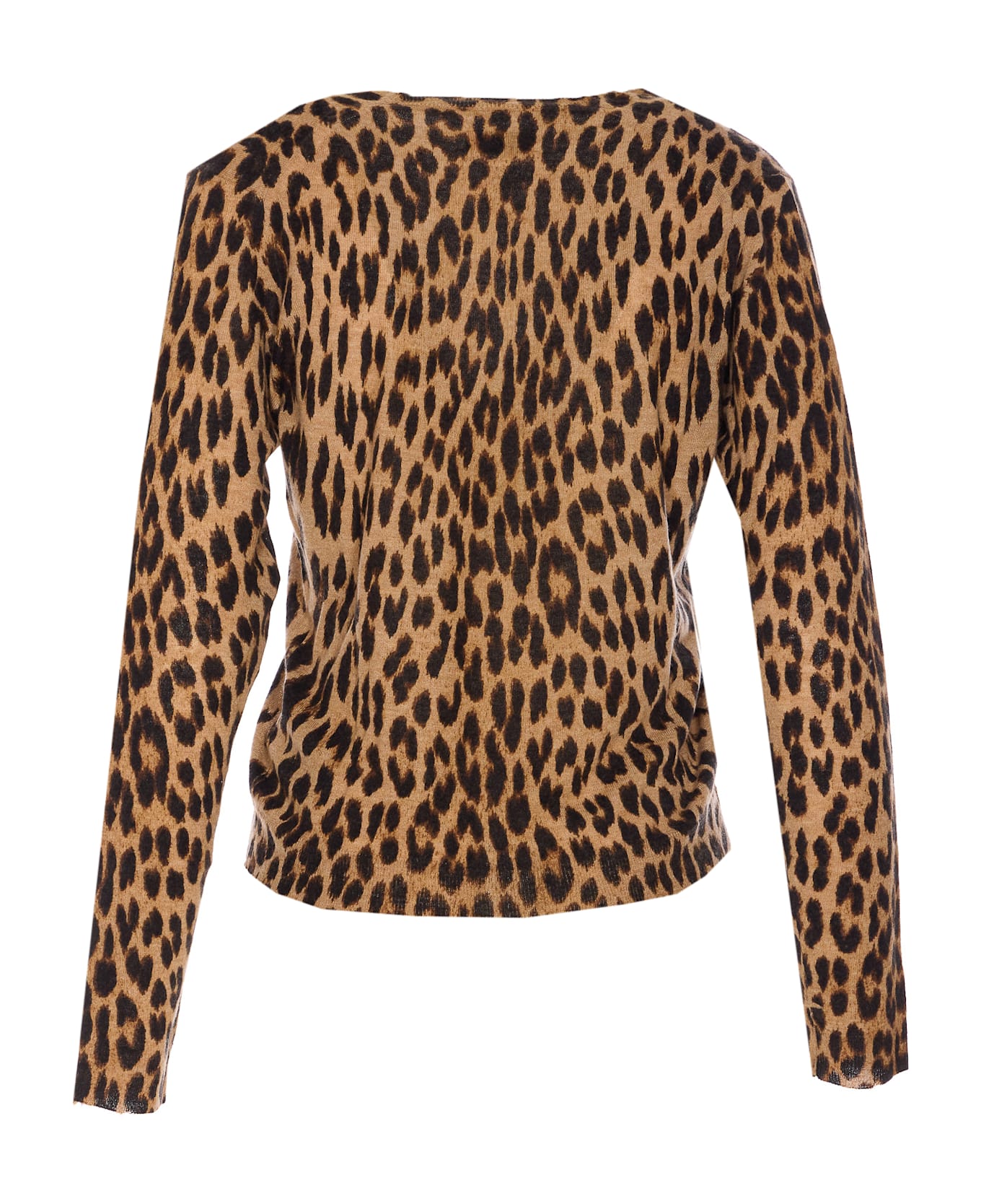 Zadig 
Voltaire Manala Leo Print Cardigan - Brown