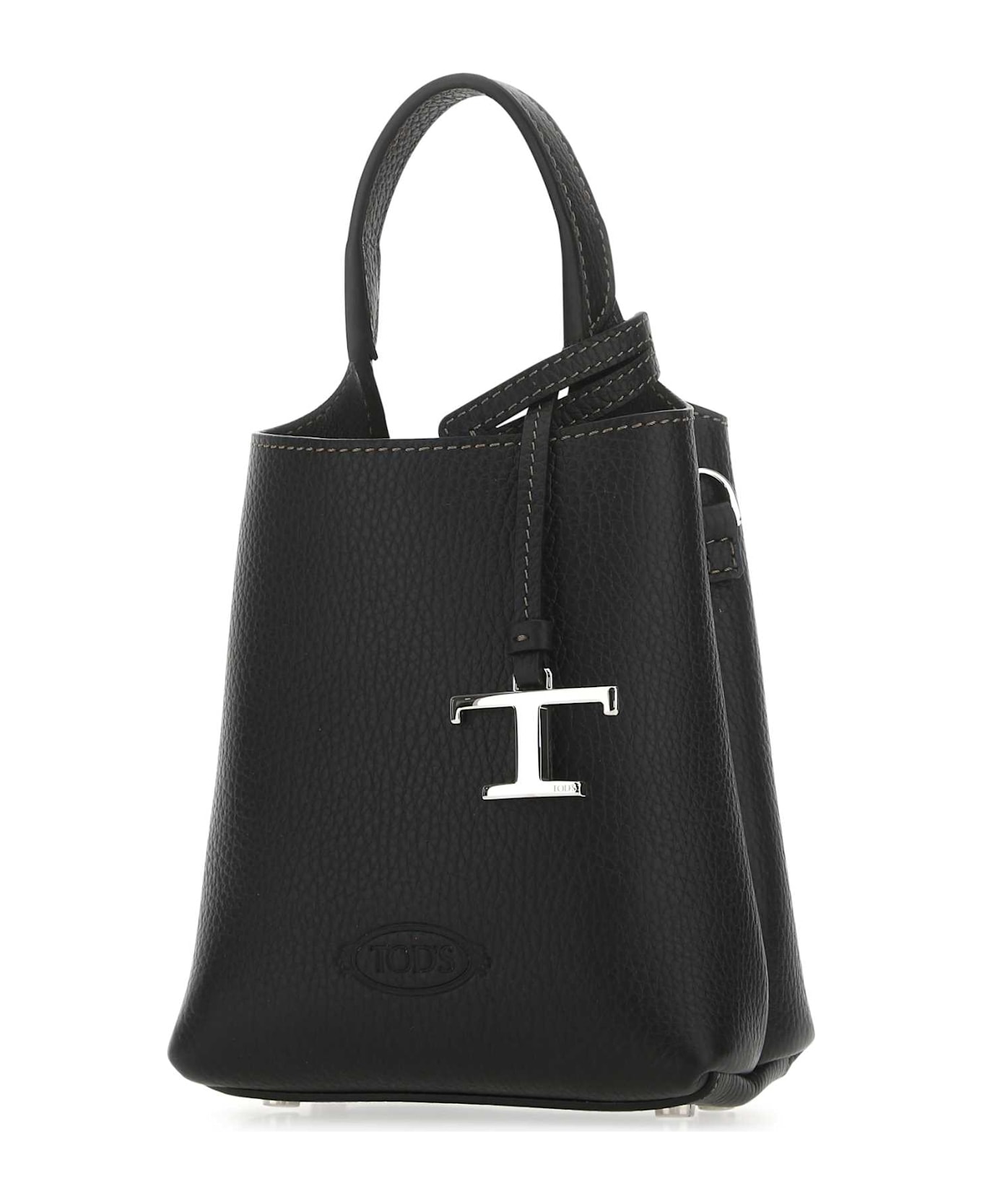 Tod's Black Leather Micro Handbag - B999