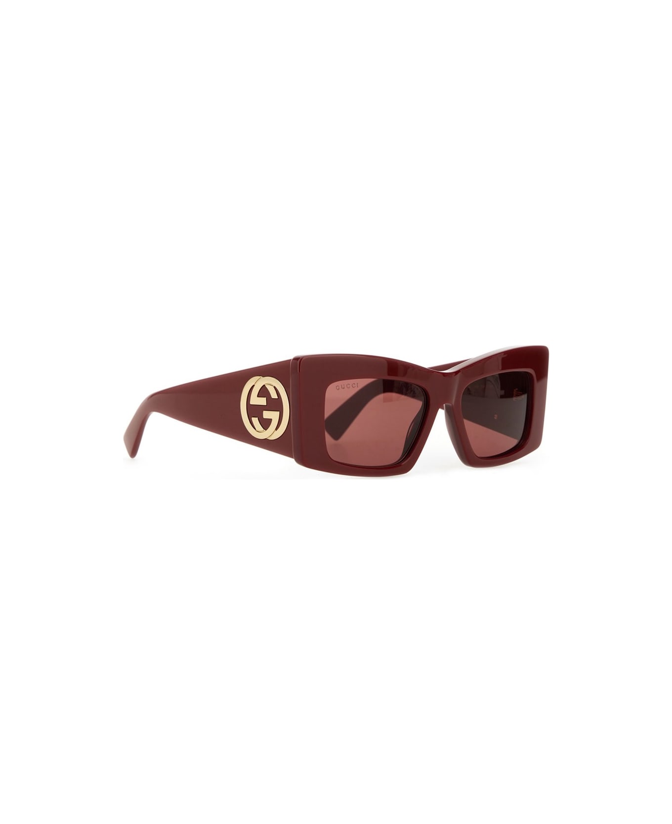 Gucci Square Sunglasses - RED