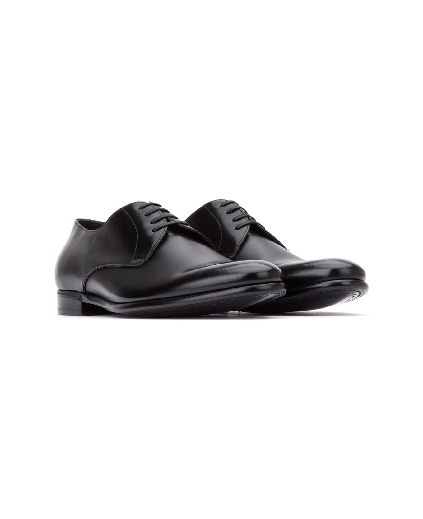 Dolce & Gabbana Lace-up Derby Shoes - Black