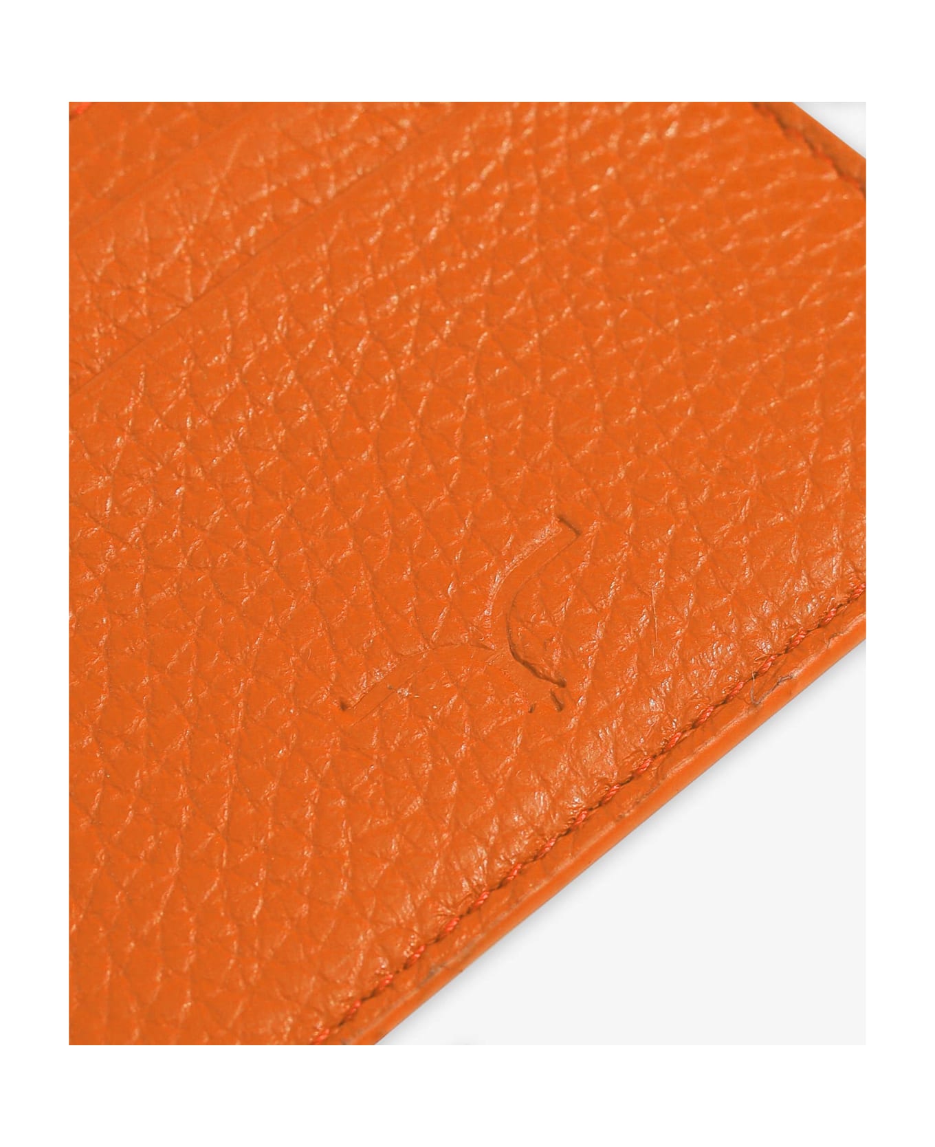 Larusmiani Card Holder 'yield' Wallet - Orange