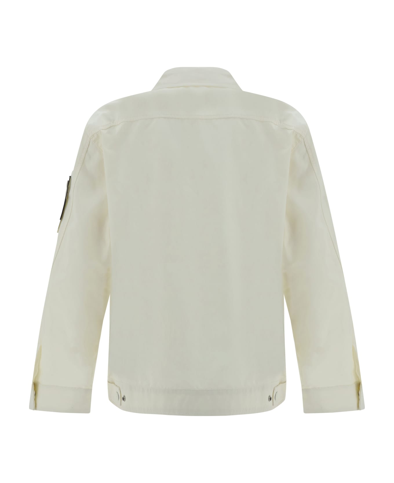 Stone Island Zippered Cotton Jacket - Ivory ジャケット