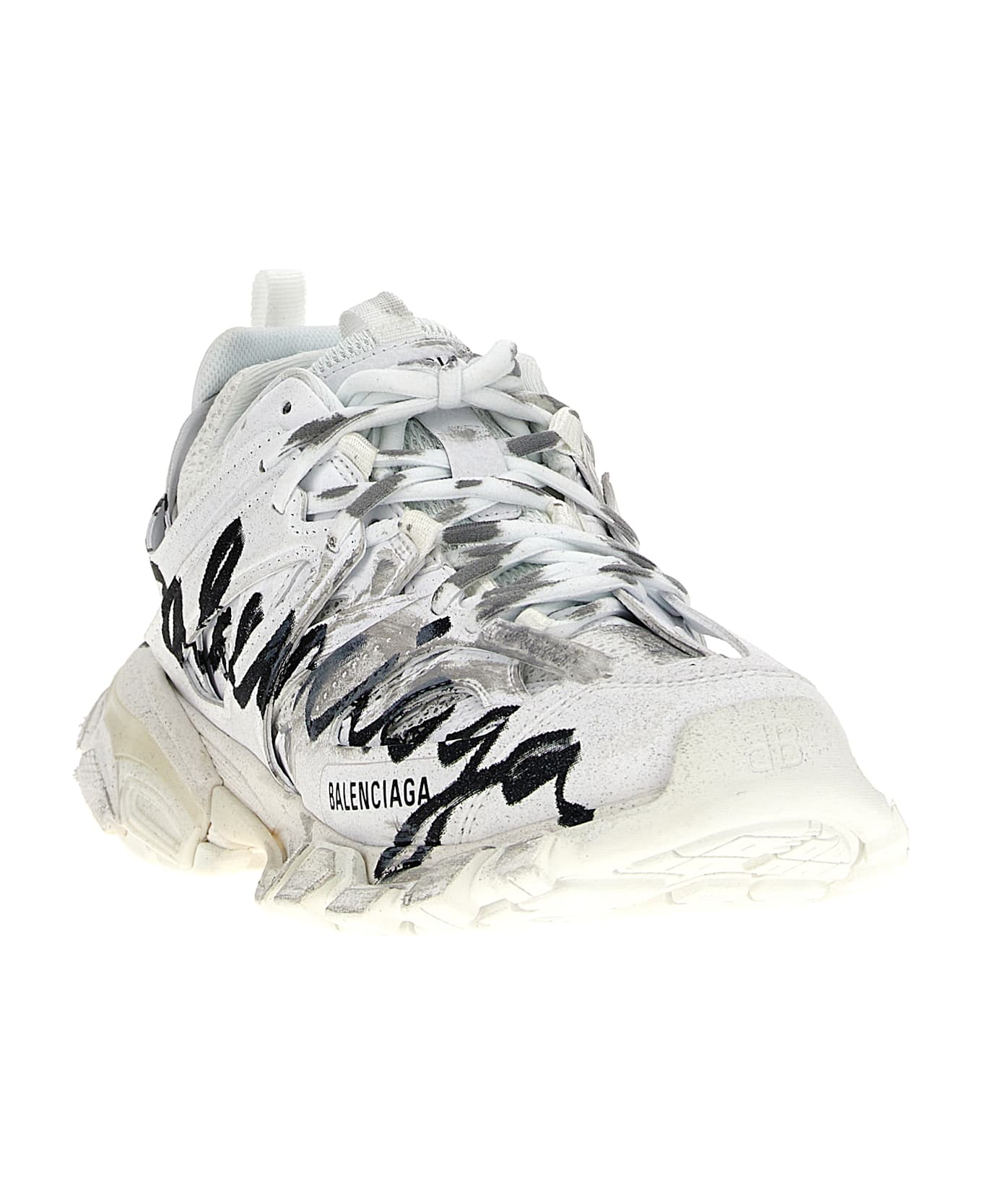 Balenciaga 
track
 Sneakers - WHITE / BLACK