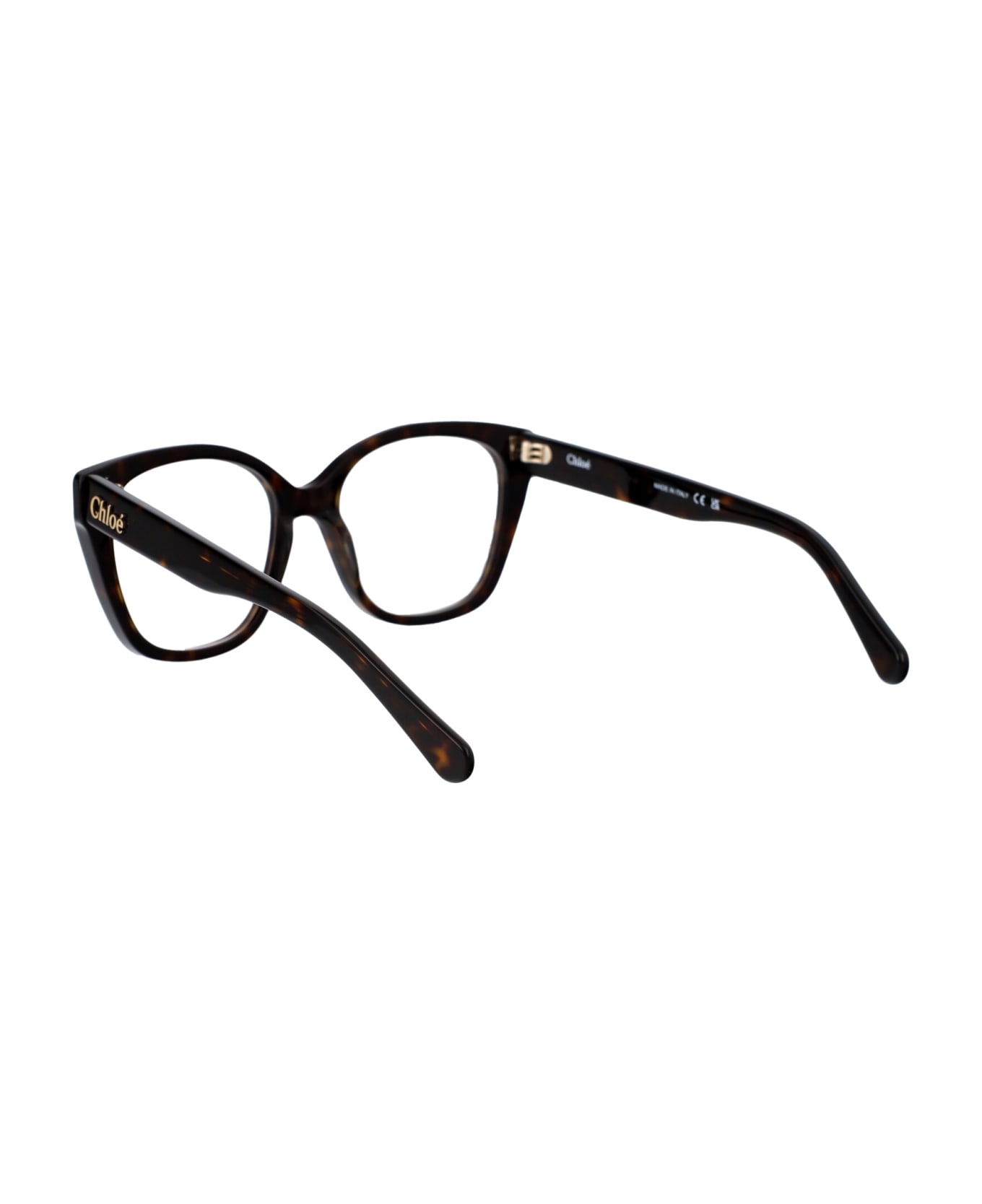 Chloé Eyewear Ch0241o Glasses - 002 HAVANA HAVANA TRANSPARENT アイウェア