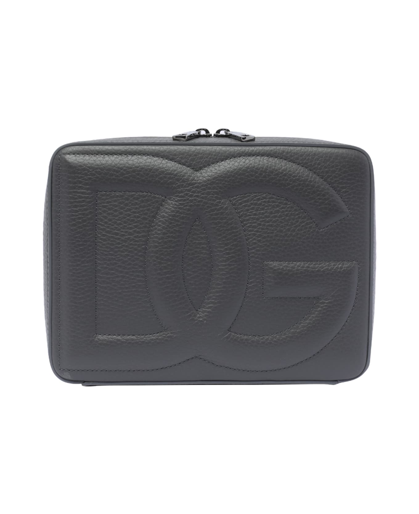 Dolce & Gabbana Dg Logo Crossbody Bag - GRIGIO