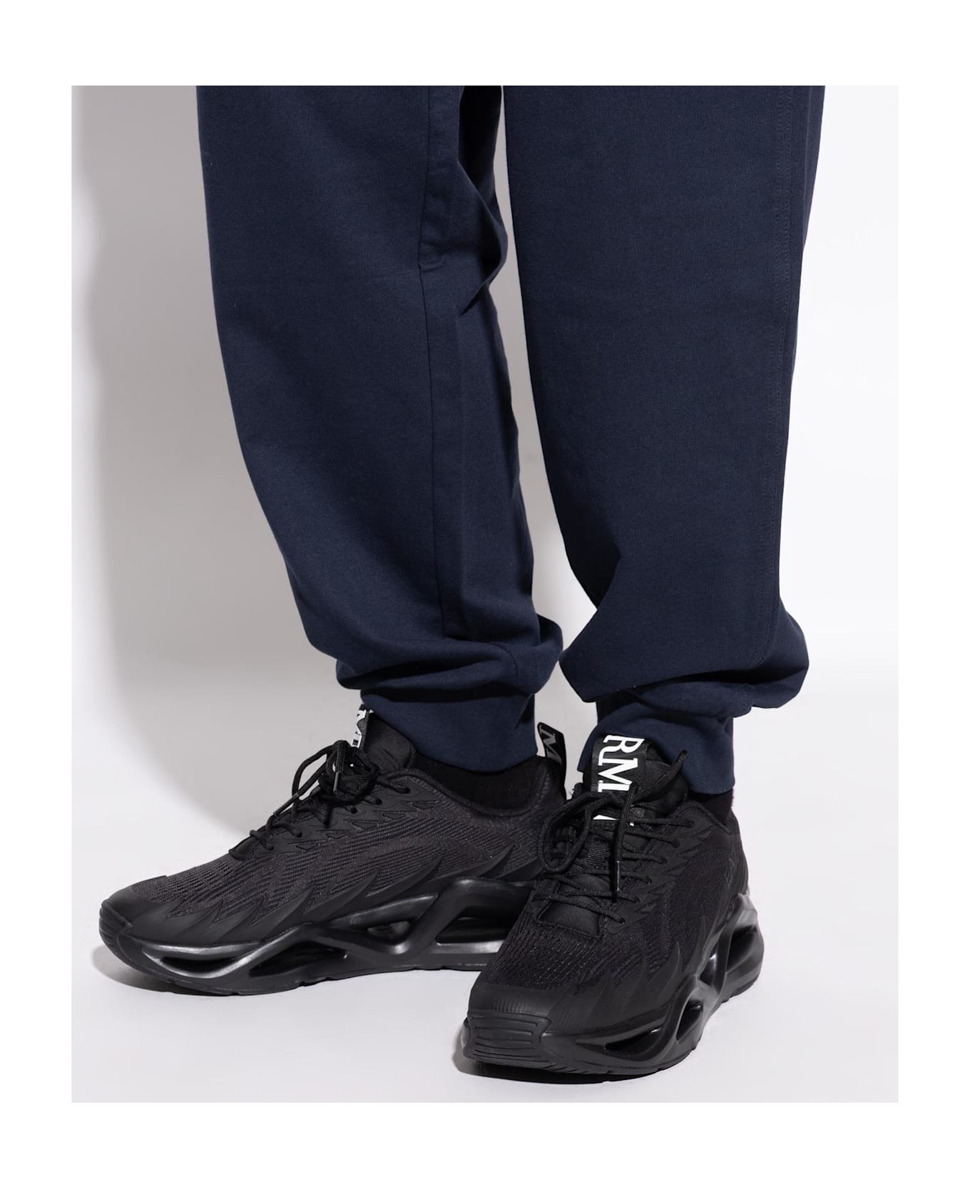 EA7 Emporio Armani Sports Shoes With Logo - Black