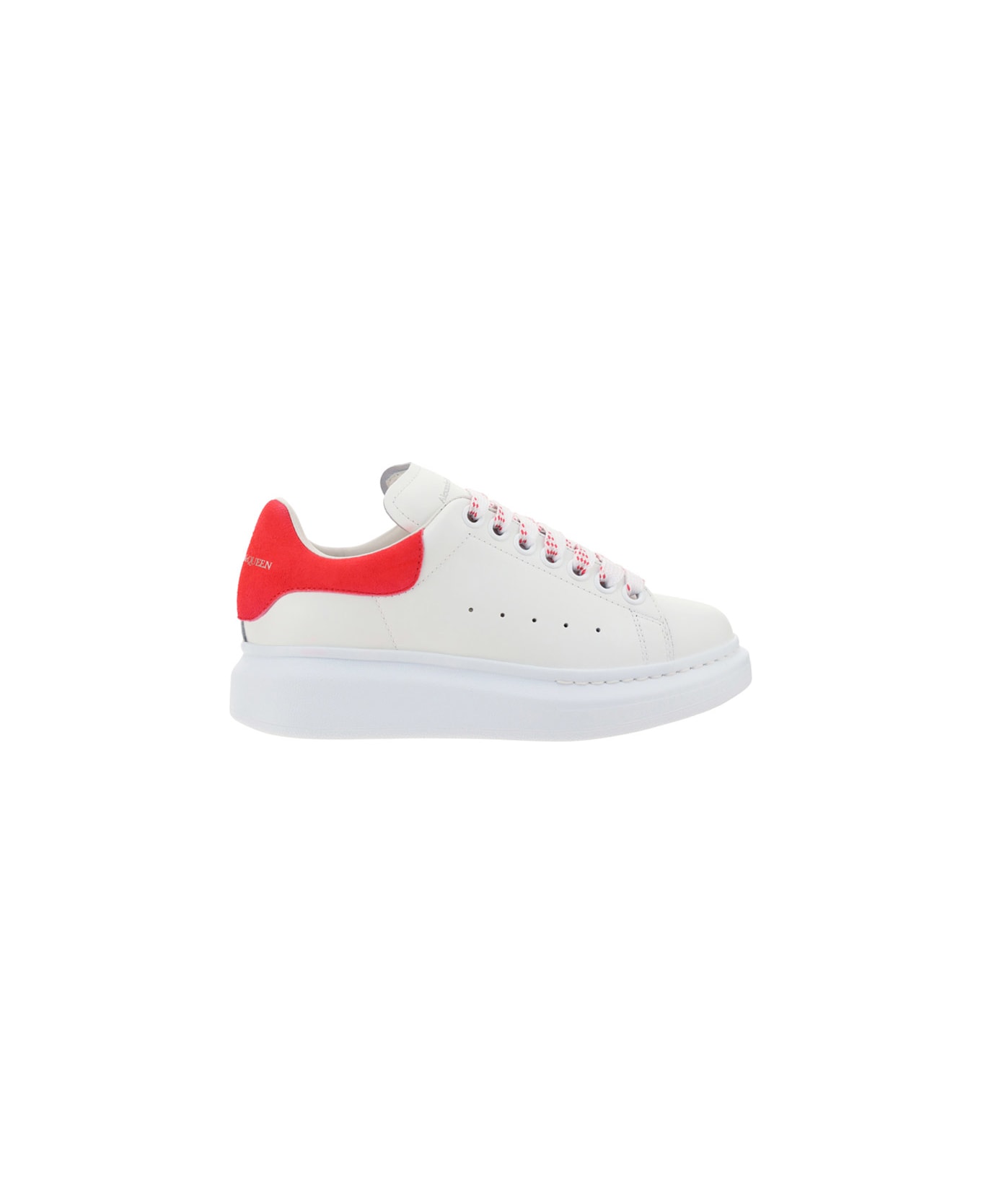 Alexander McQueen Sneakers - White/peony pink
