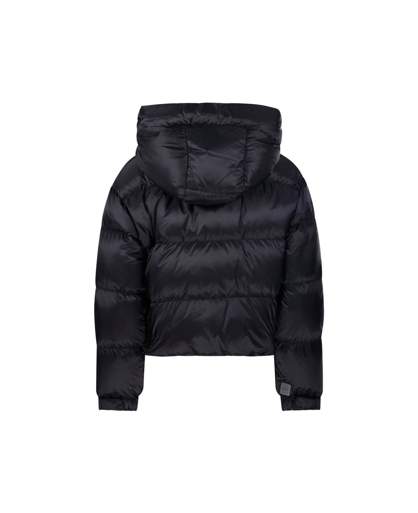 Max Mara The Cube Hooded Padded Coat - Black