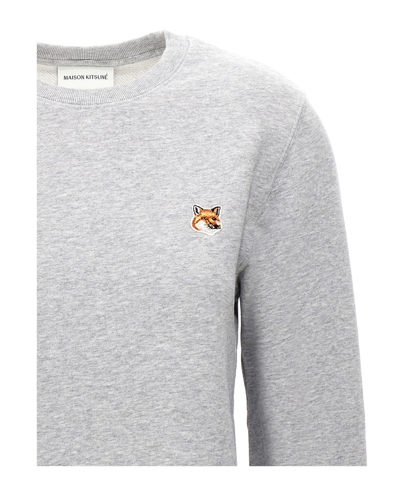 Maison Kitsuné 'fox Head' Sweatshirt - GREY
