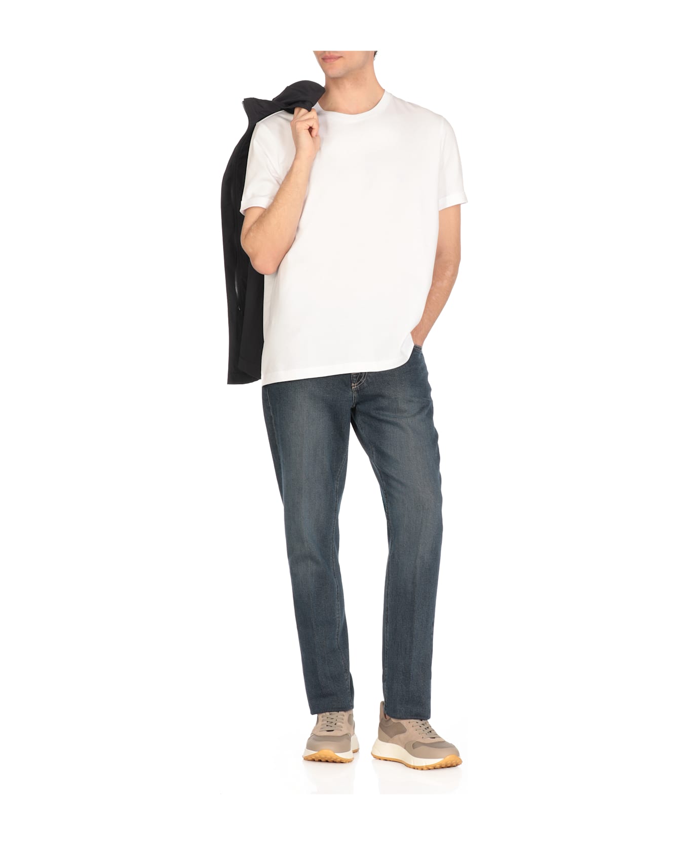 Fay Cotton T-shirt - White