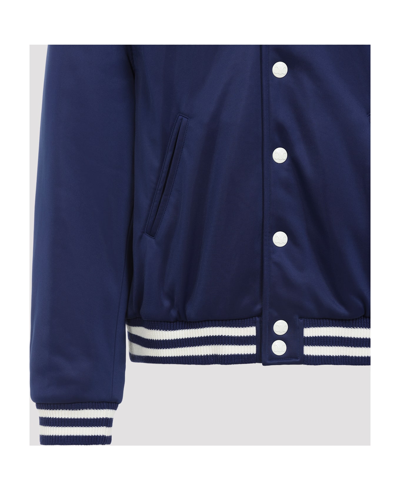 Celine Teddy Jacket - Pm Navy Ecru