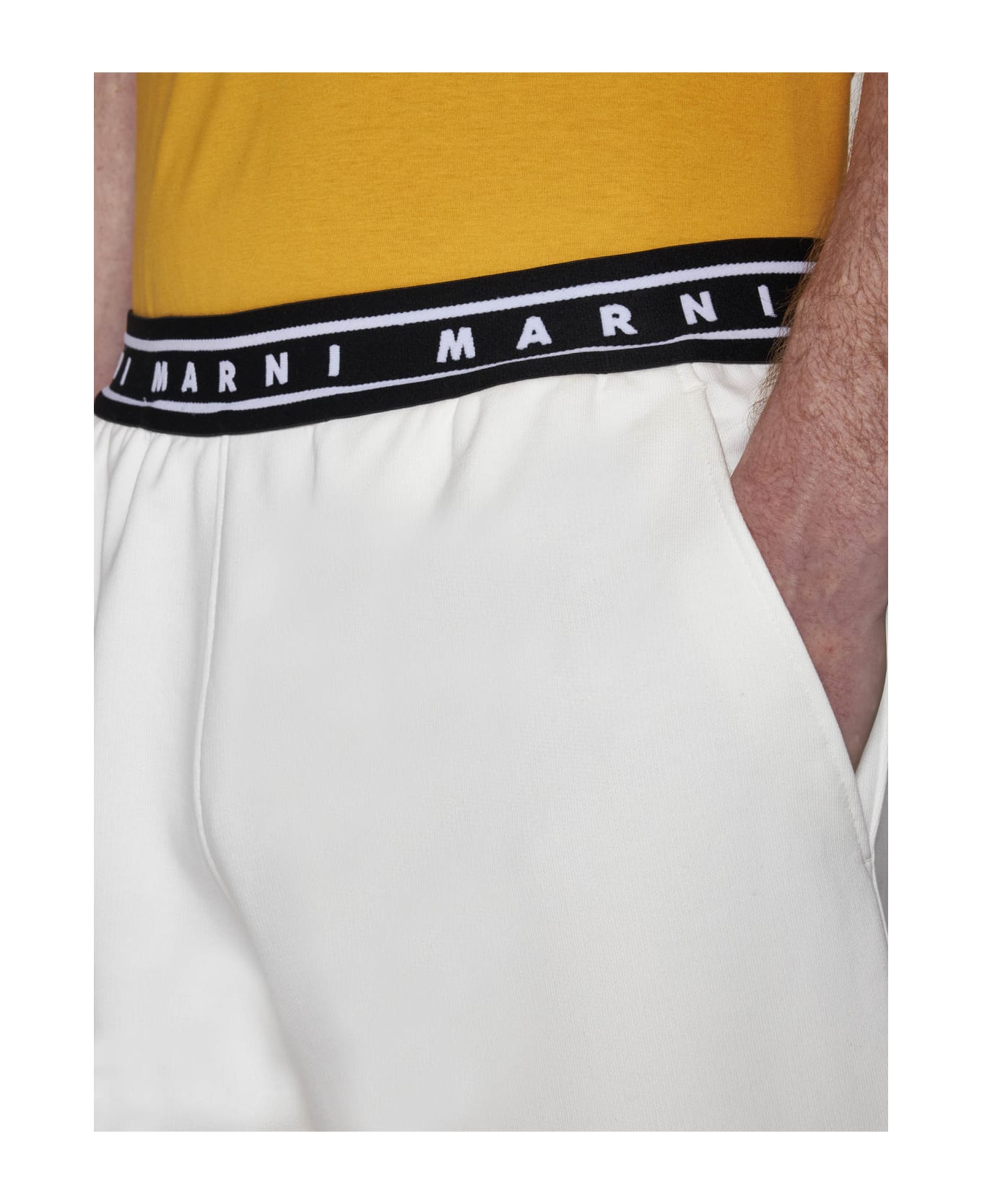 Marni Shorts - Natural white