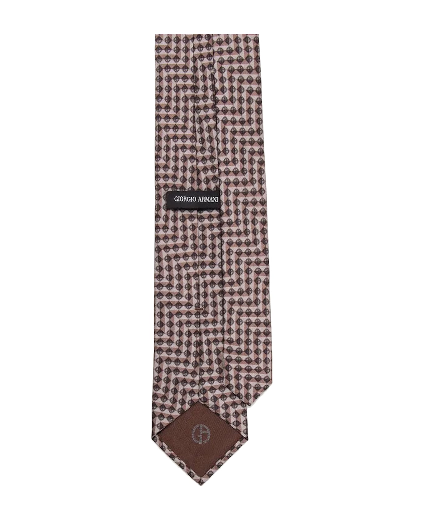 Giorgio Armani Woven Printed Tie Cm - Talpa