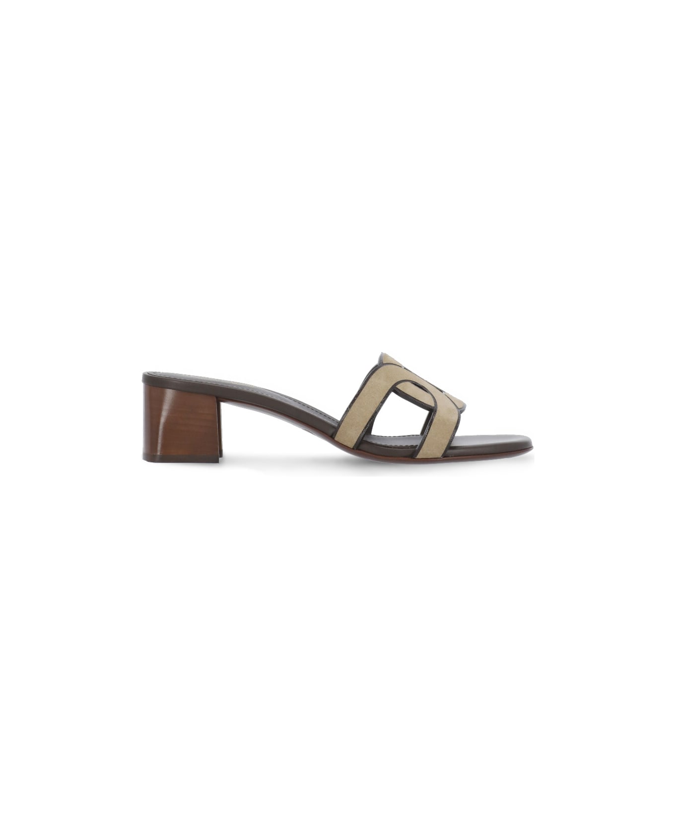 Tod's Leather Sandals - Brown