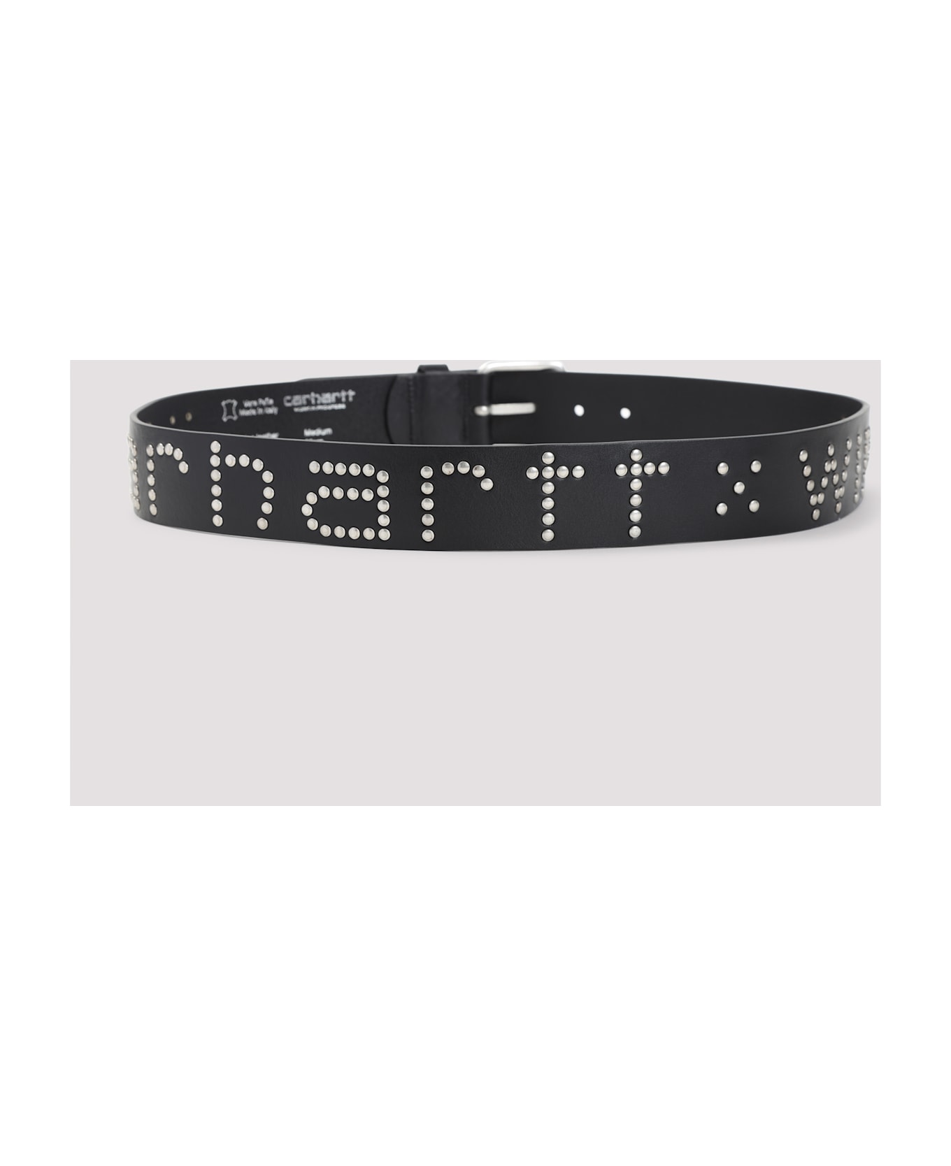 Carhartt Carthartt Wip Script Studs Belt - Black