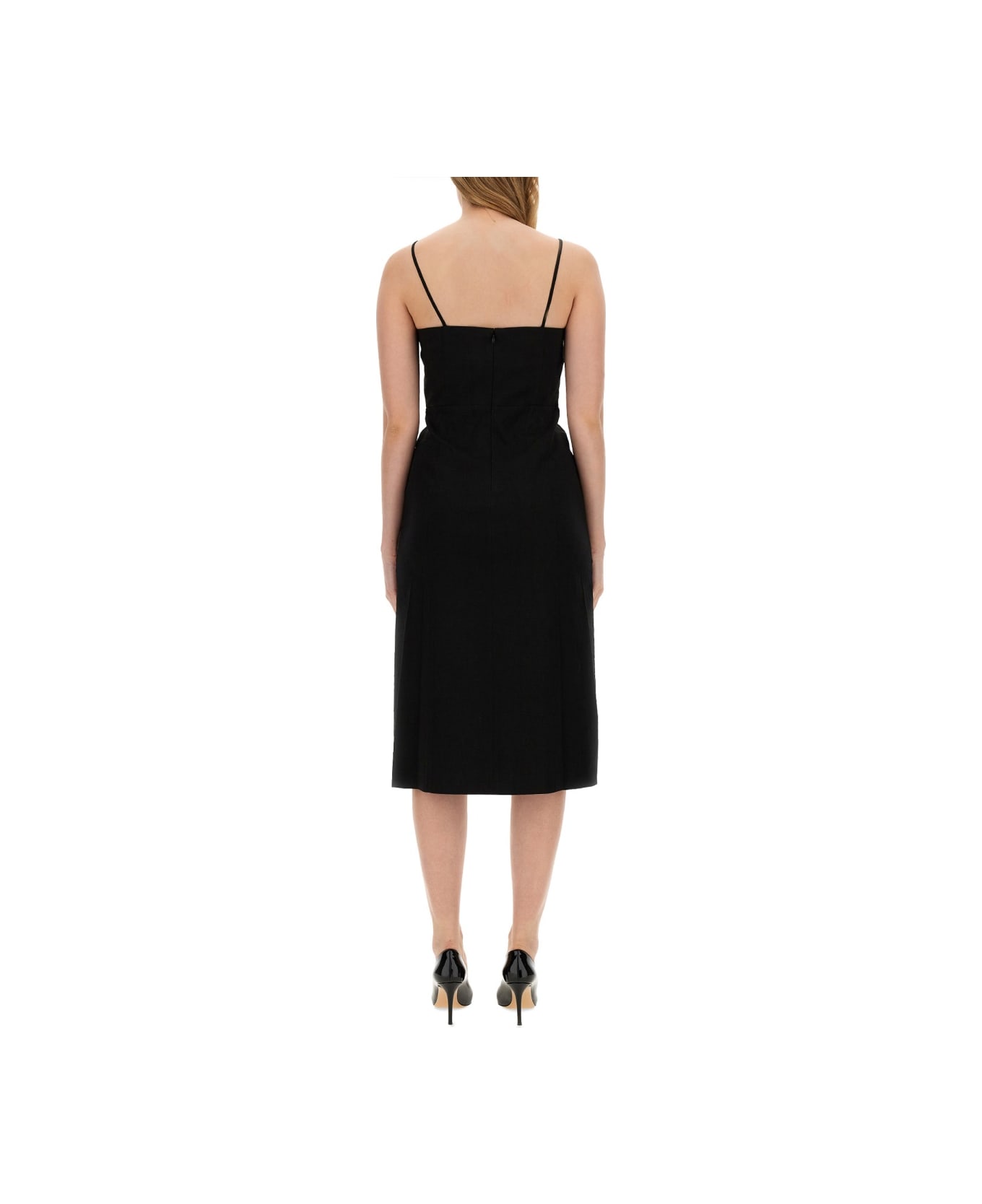 Theory Midi Dress - Black ワンピース＆ドレス