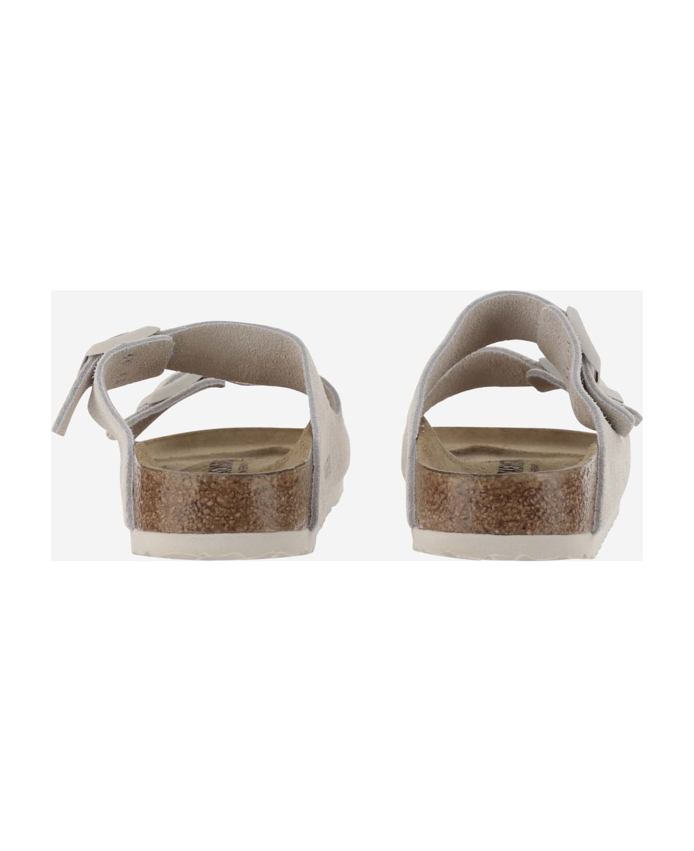 Birkenstock Arizona Suede Sandals - Grey