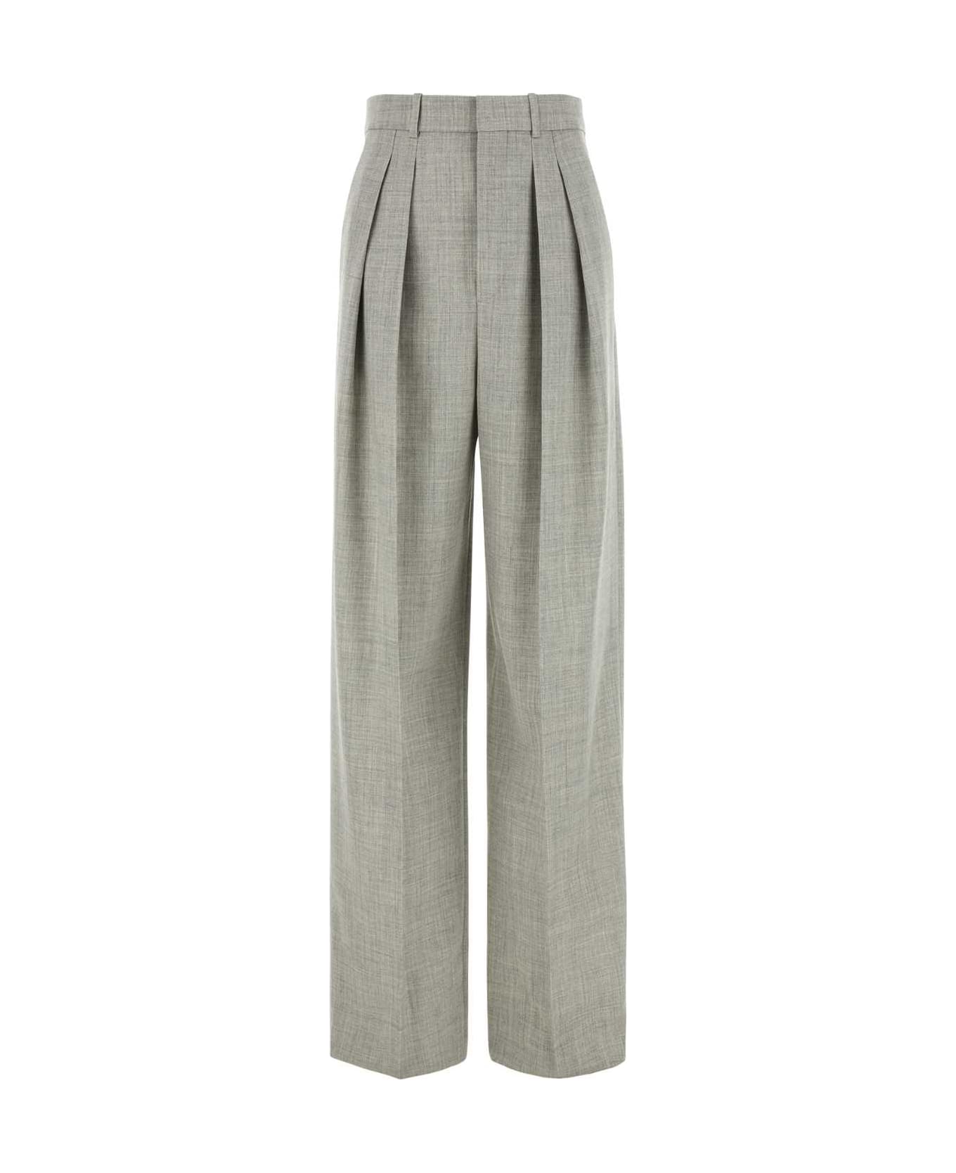 Grey Wool Pant - Thumbnail 2