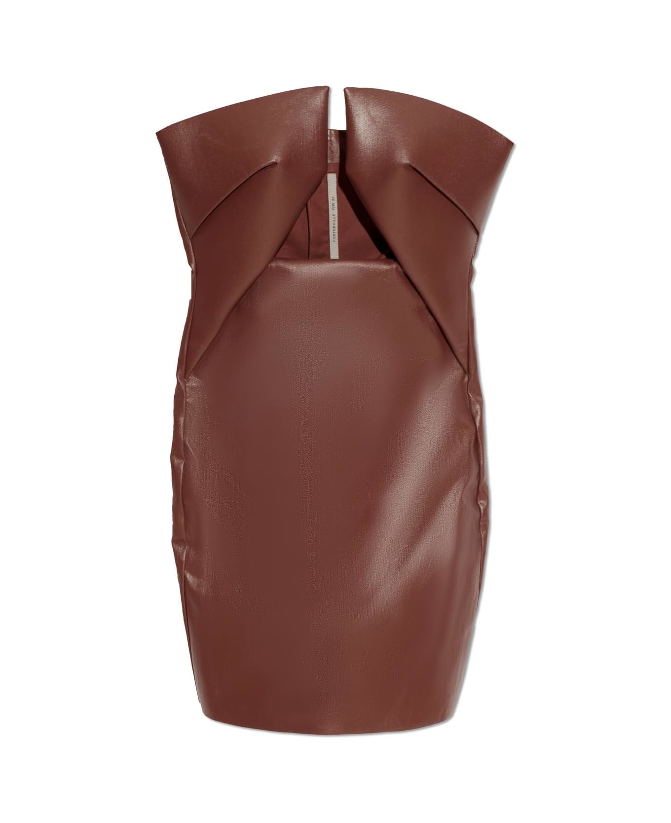 Rick Owens Short Dress Prong - Brown