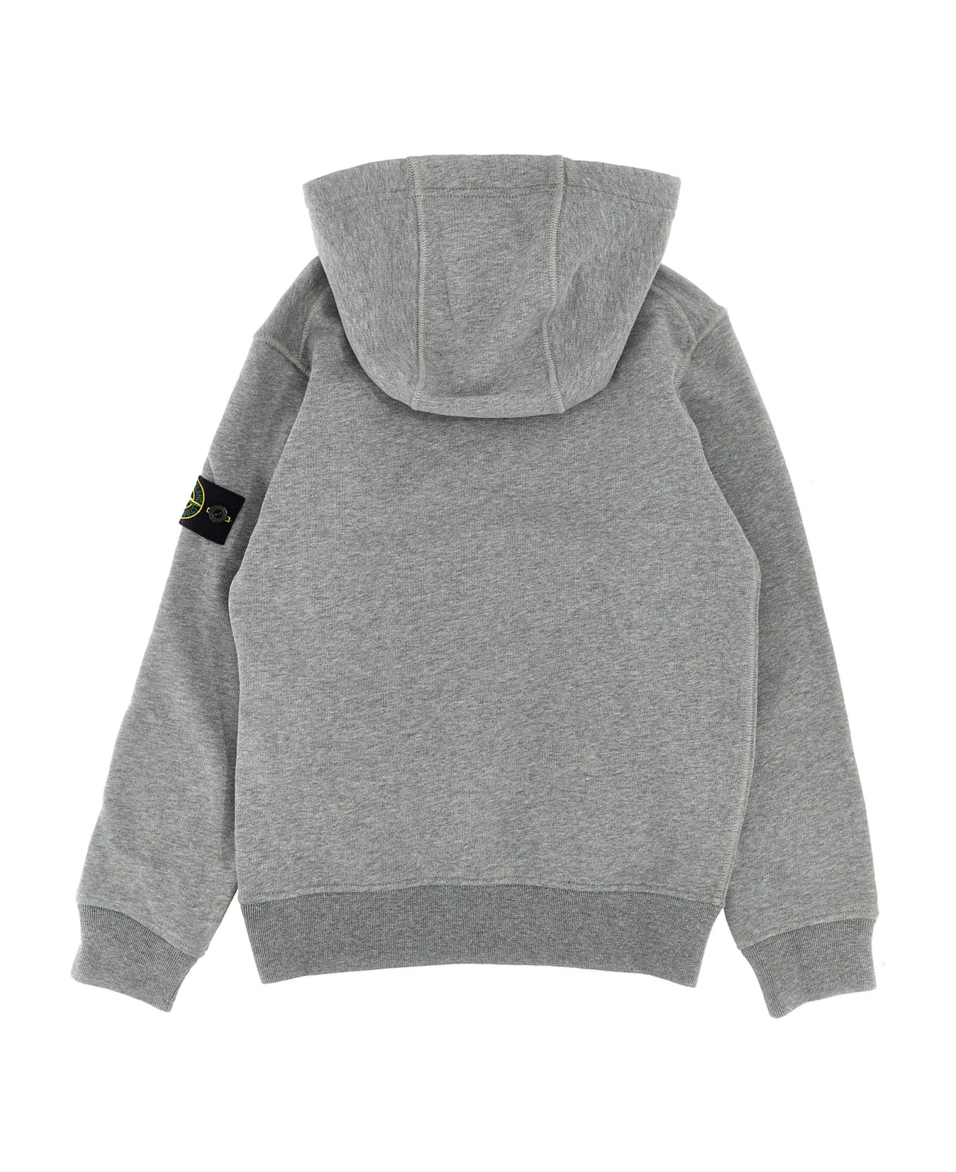 Stone Island Logo Patch Hoodie