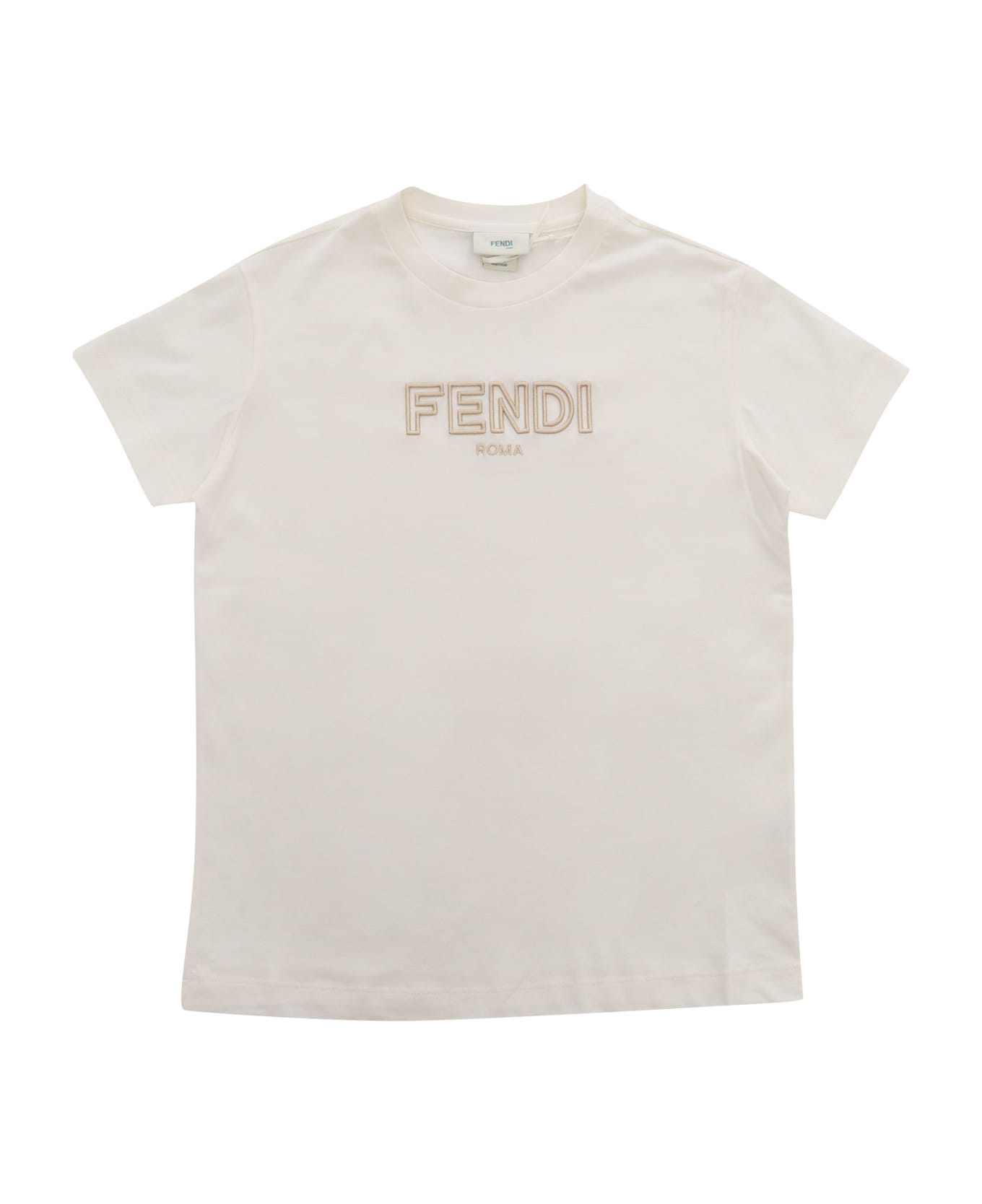 Fendi Jersey T-shirt - WHITE