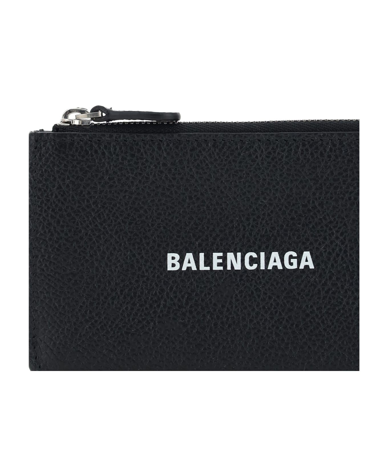 Balenciaga Card Holder - Black/l White