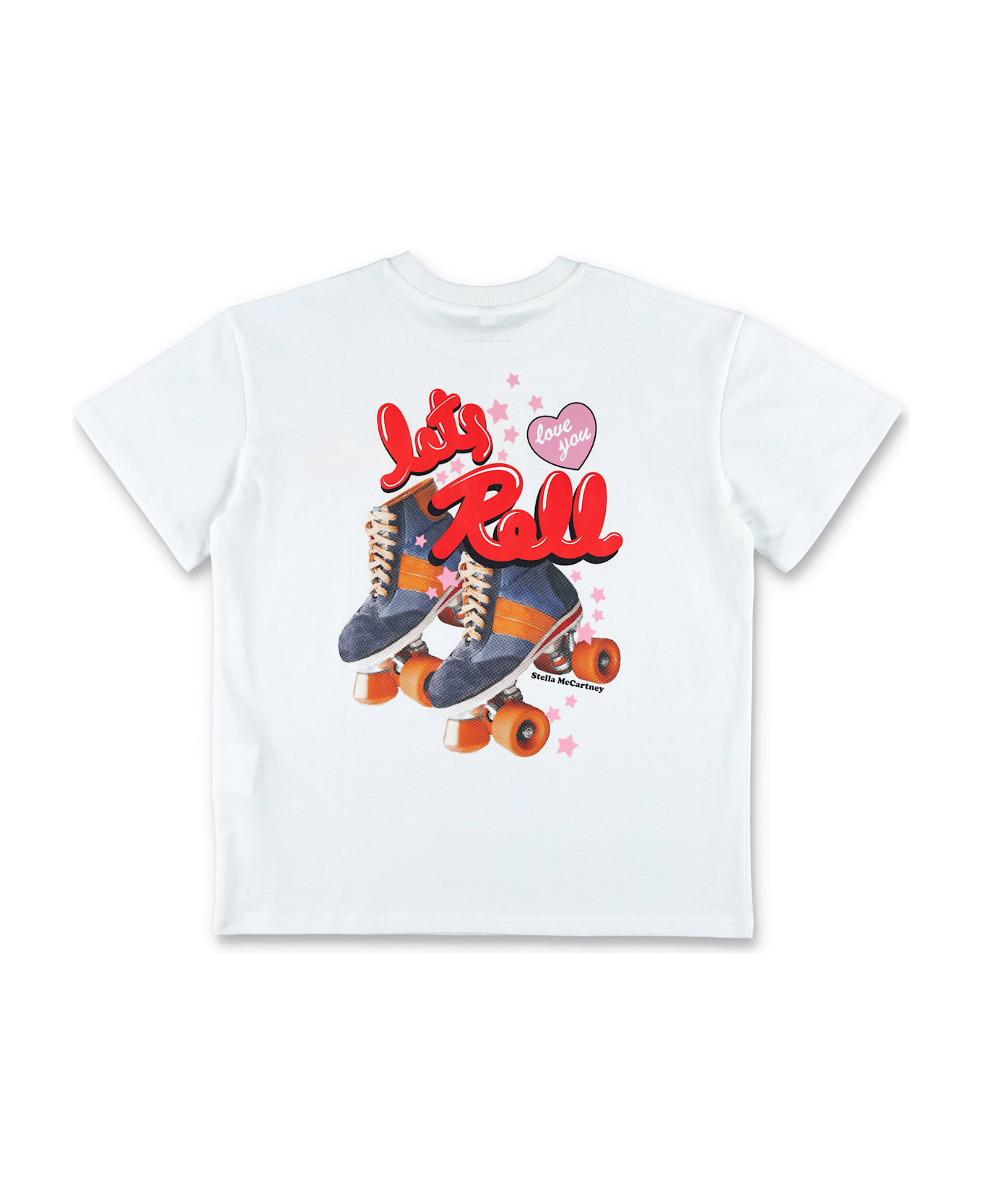 Stella McCartney Kids Kid - Logo Print T-shirt - WHITE