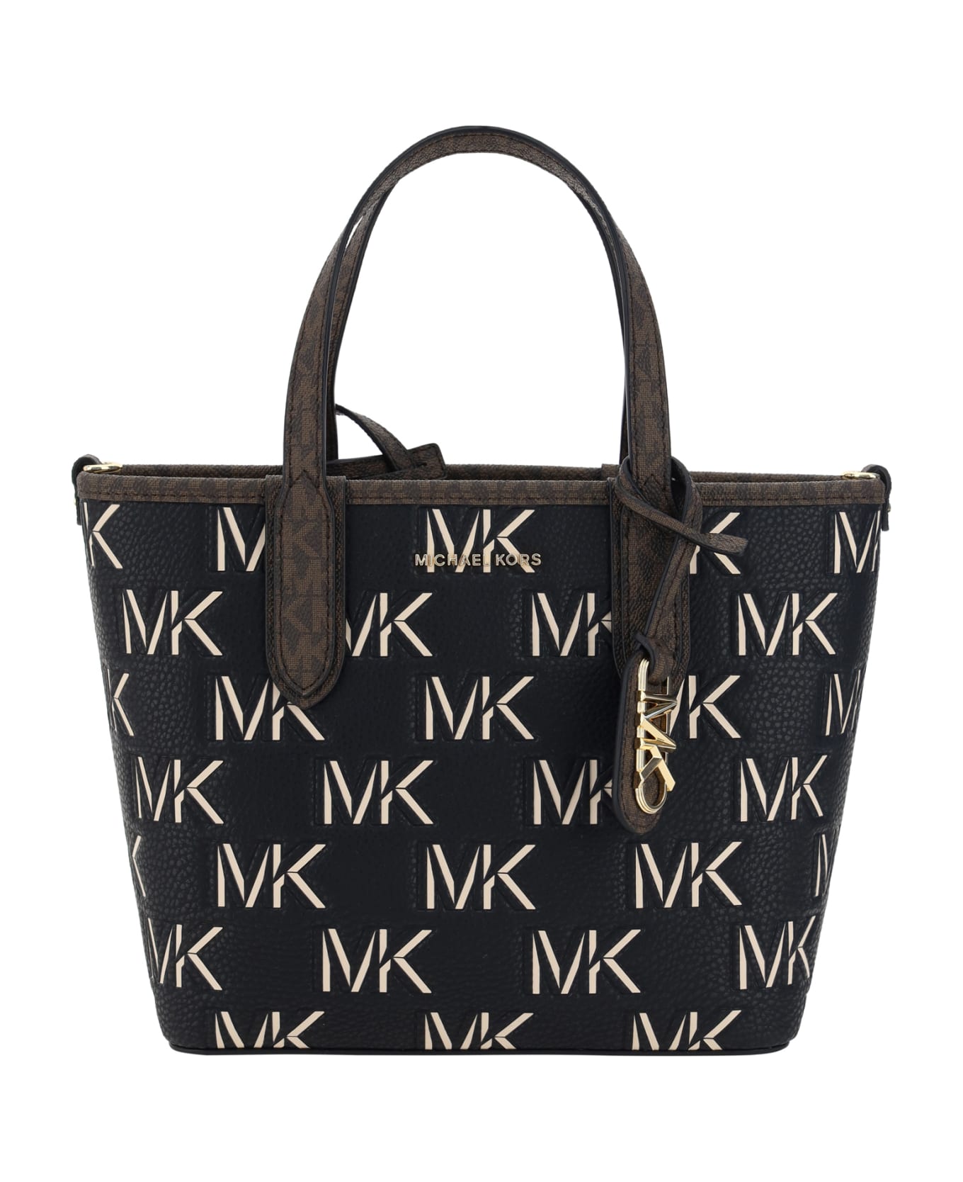 Michael Kors Eliza Tote Bag - Brown/blk