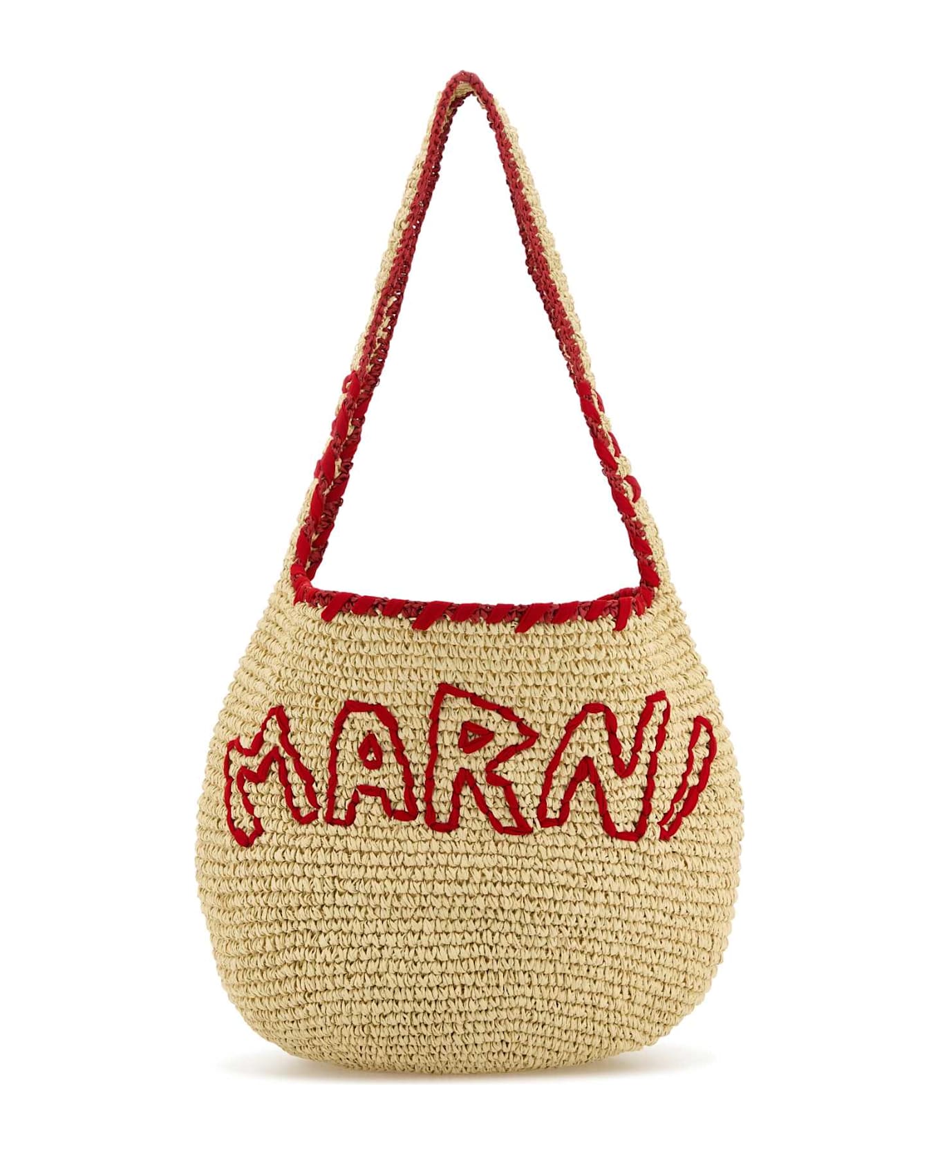 Marni Raffia Shopping Bag - ZO980