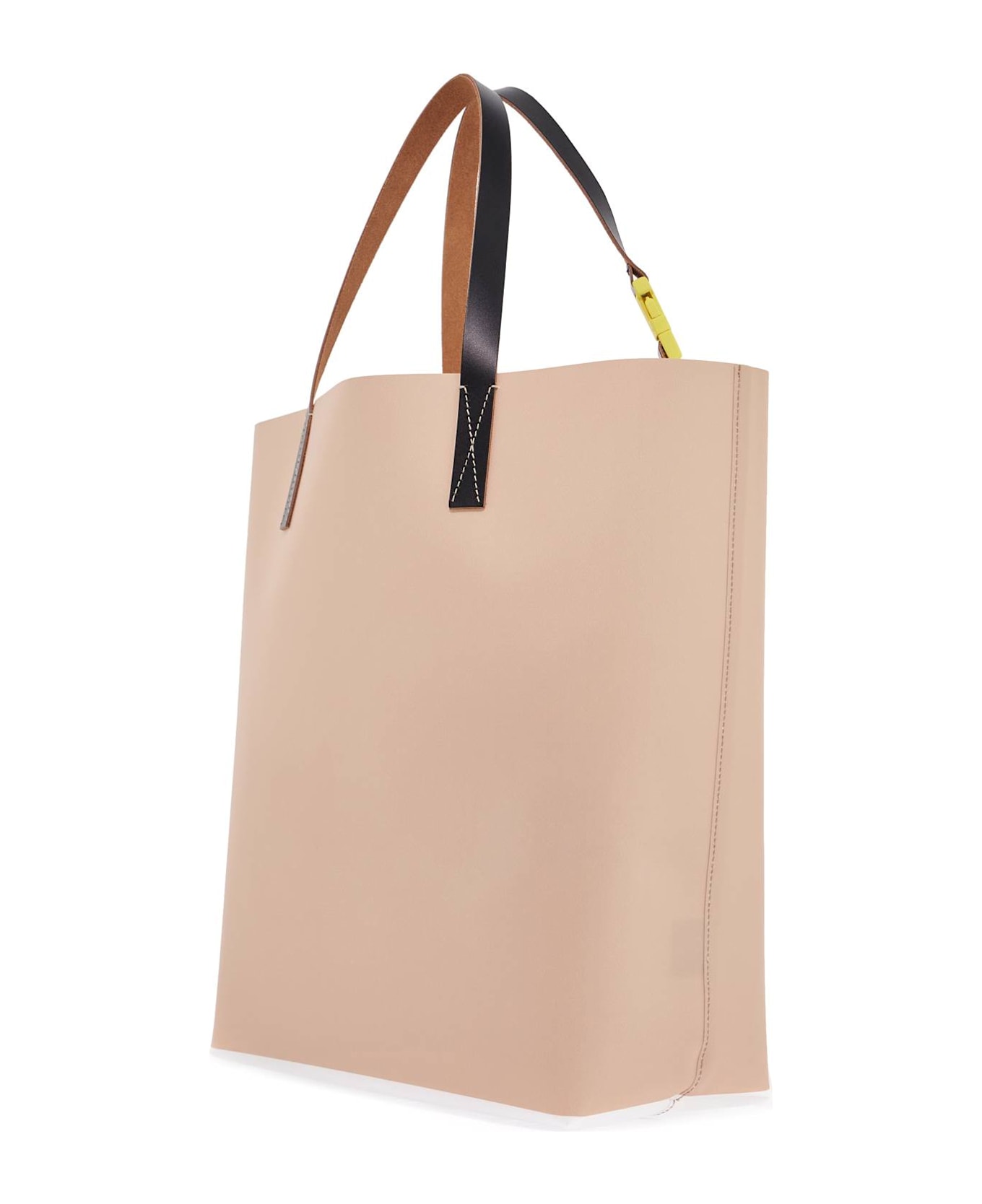 Marni Tribeca Tote Bag - BLUE CHINA/WHITE/WINTER WHEAT