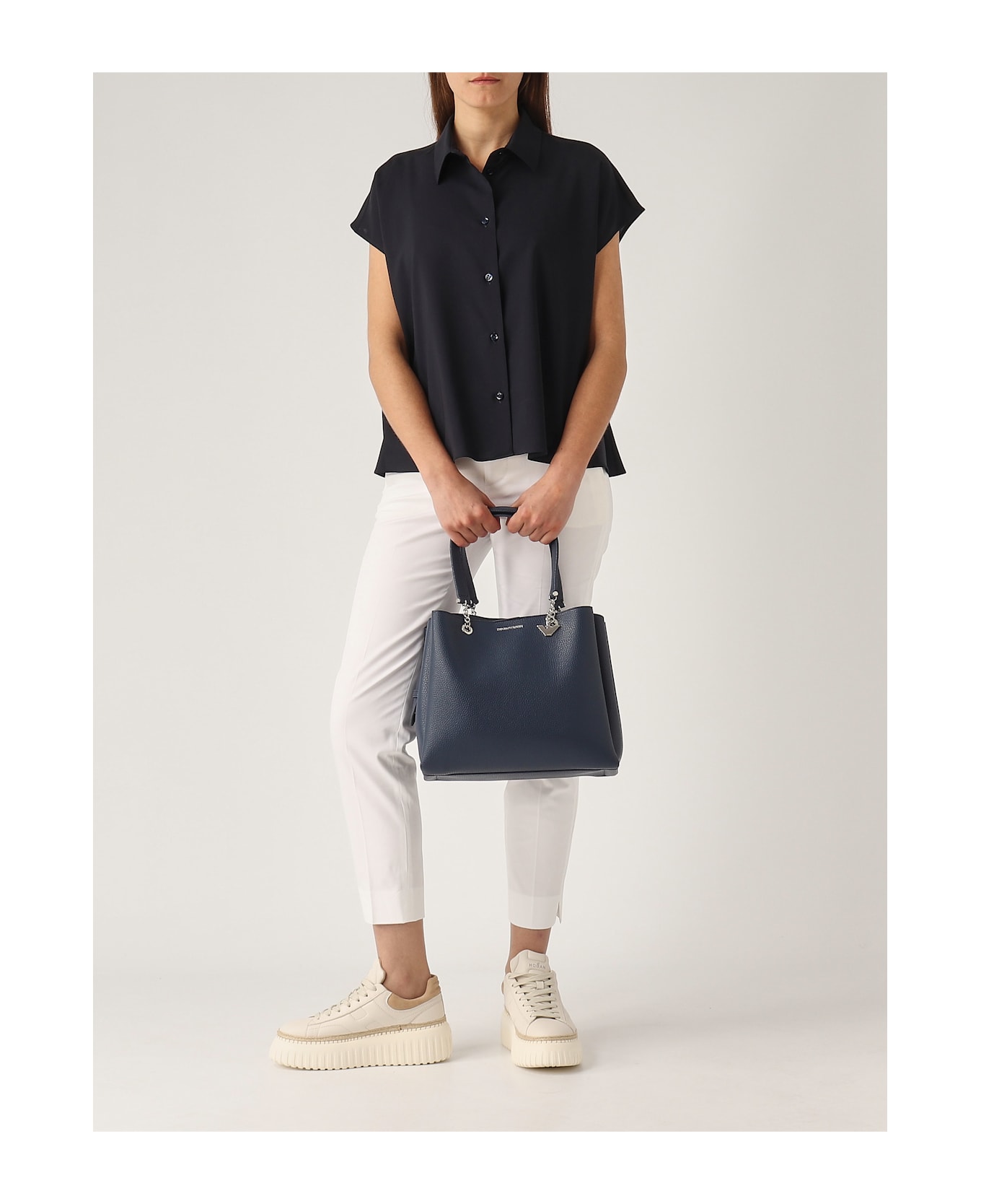 PT Torino Wool Shirt - NAVY