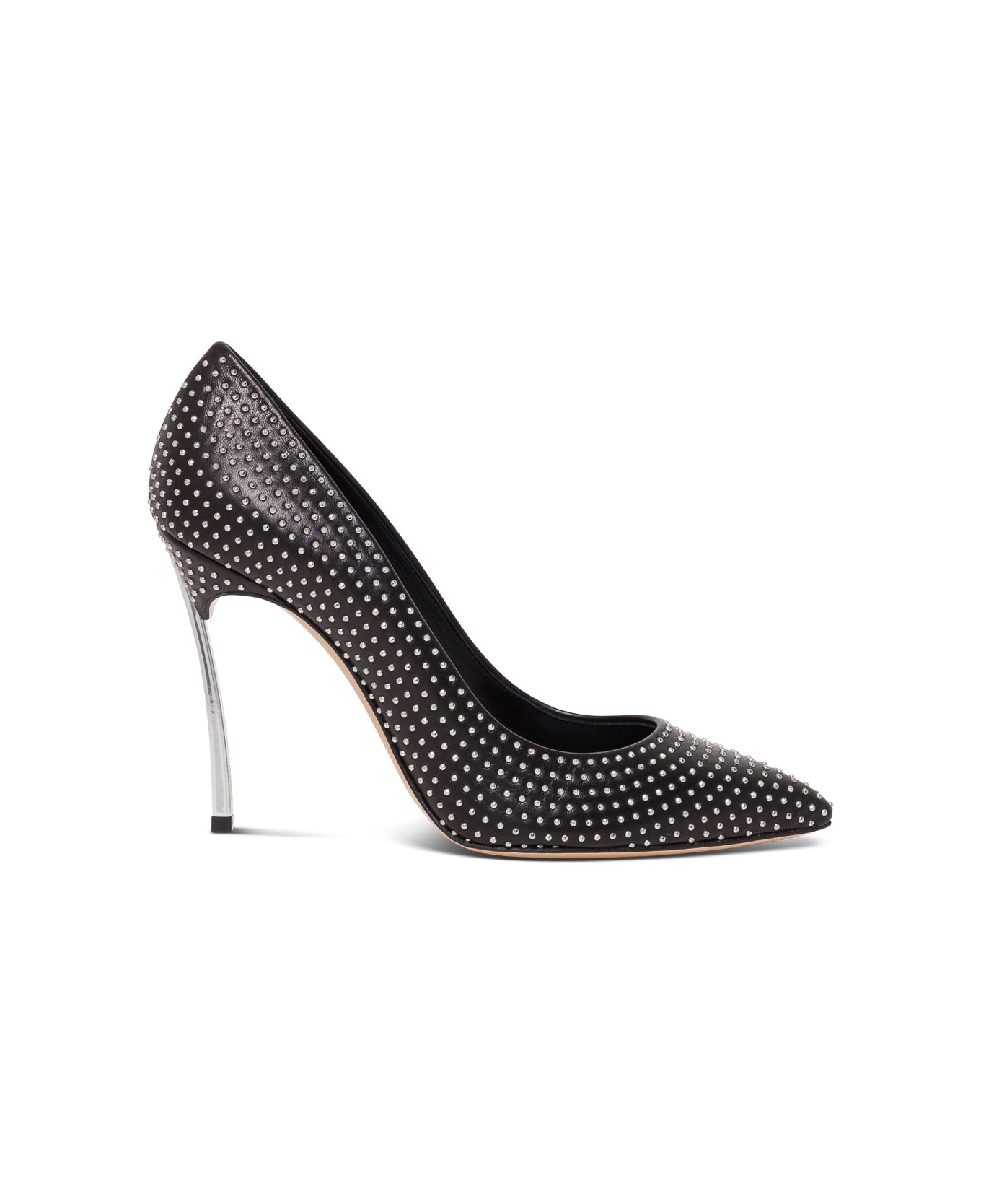 Casadei Blade Pumps With Silver Studs - Black