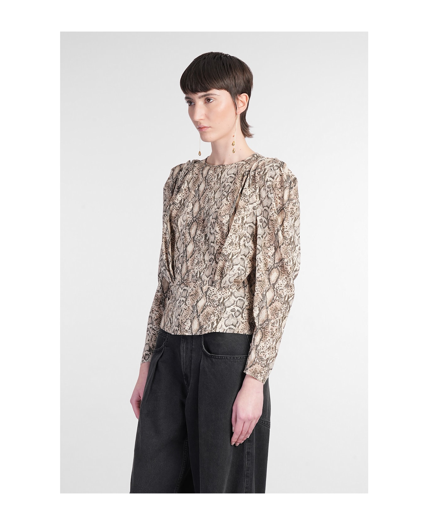 Isabel Marant Zarga Blouse - beige