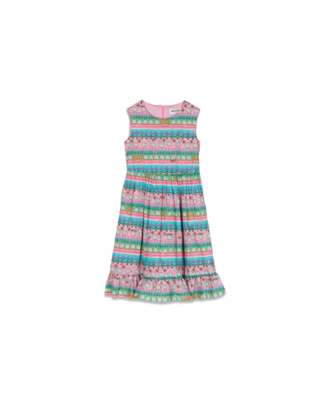Moschino Fancy Sleeveless Dress - MULTICOLOUR