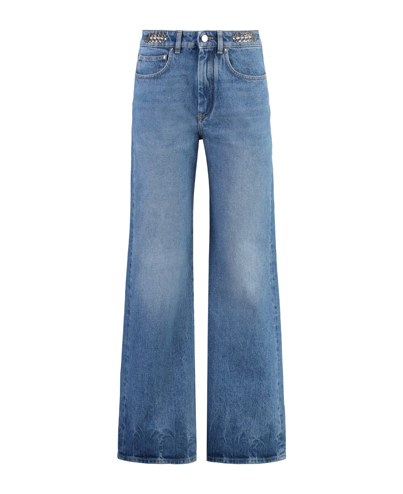 Paco Rabanne 5-pocket Straight-leg Jeans - Blue