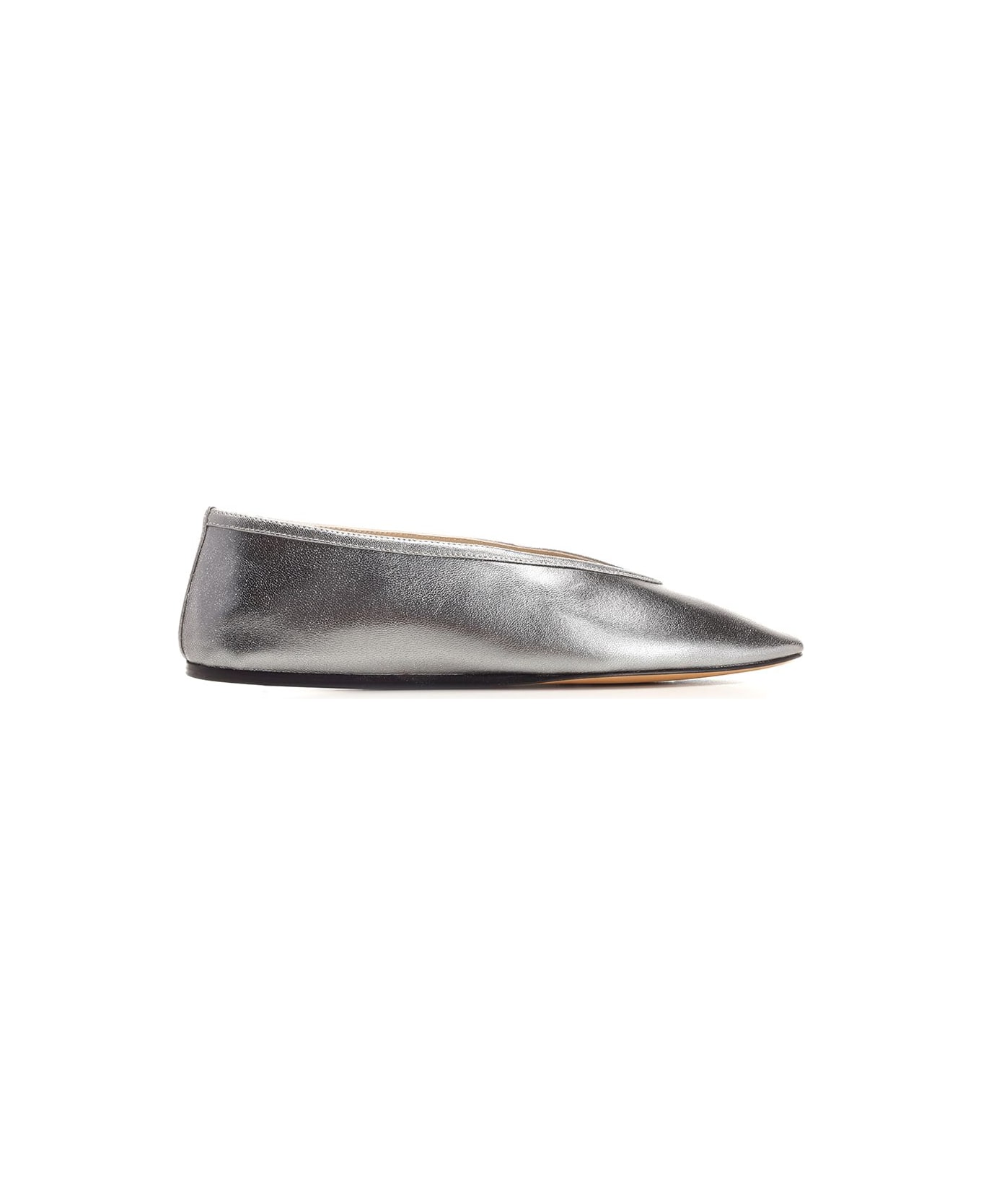Le Monde Beryl "luna" Ballet Flats - Silver