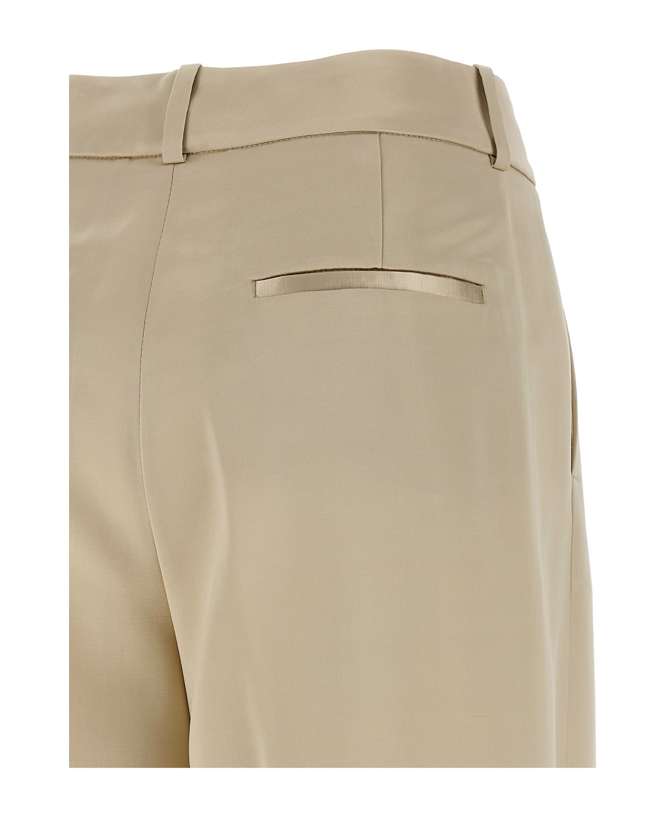 Peserico Palazzo Pants - Beige