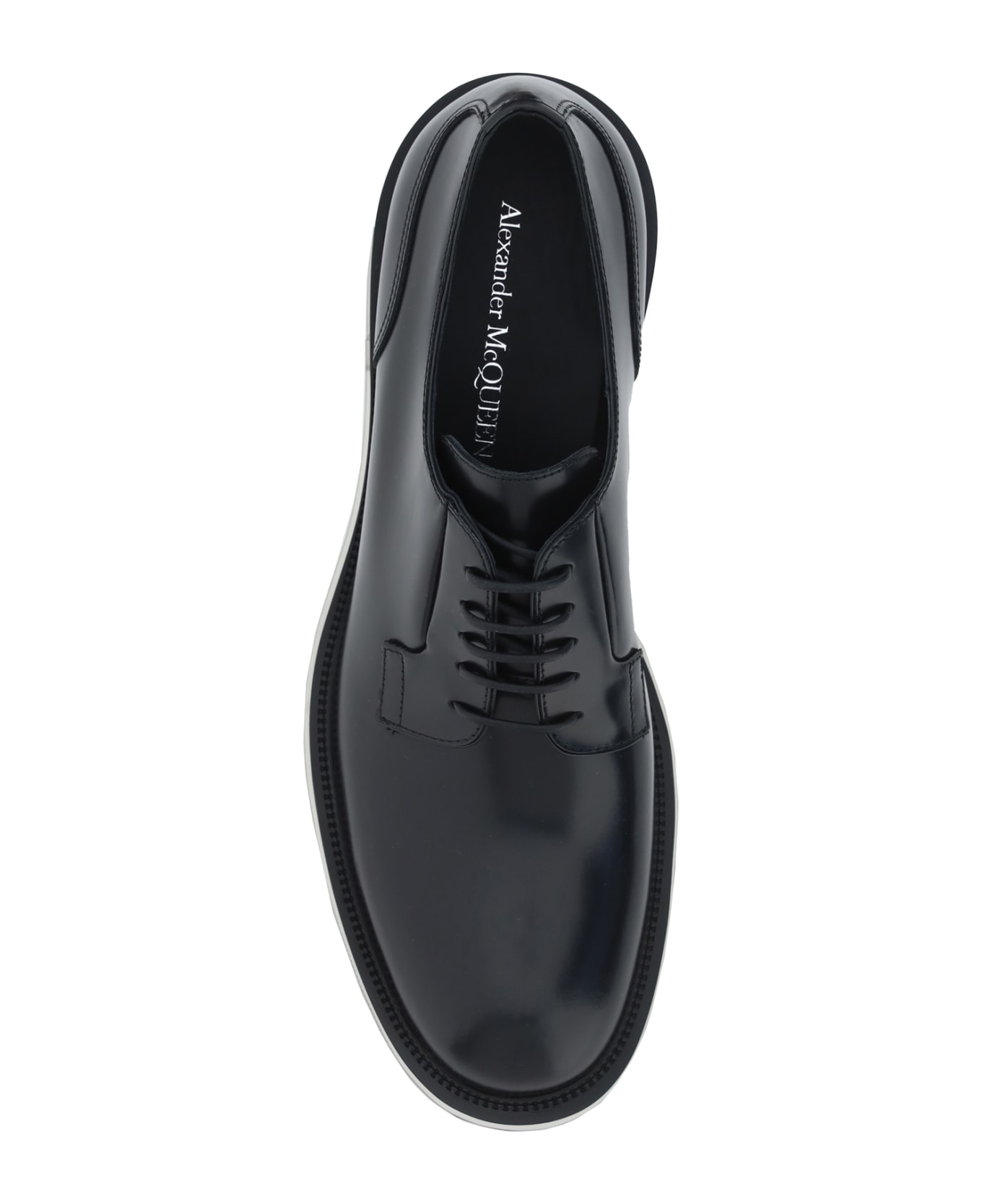 Alexander McQueen Lace-up Shoes - Black/transparent