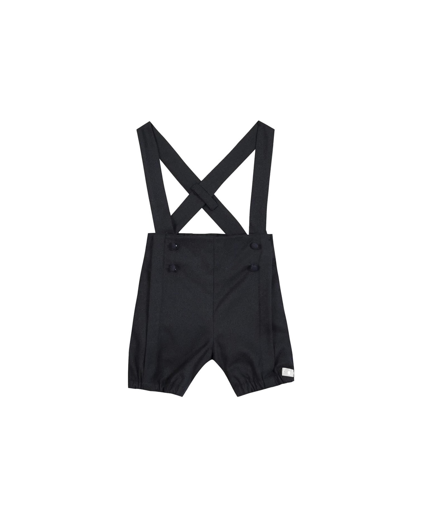 Tartine et Chocolat Pants With Suspenders - BLACK